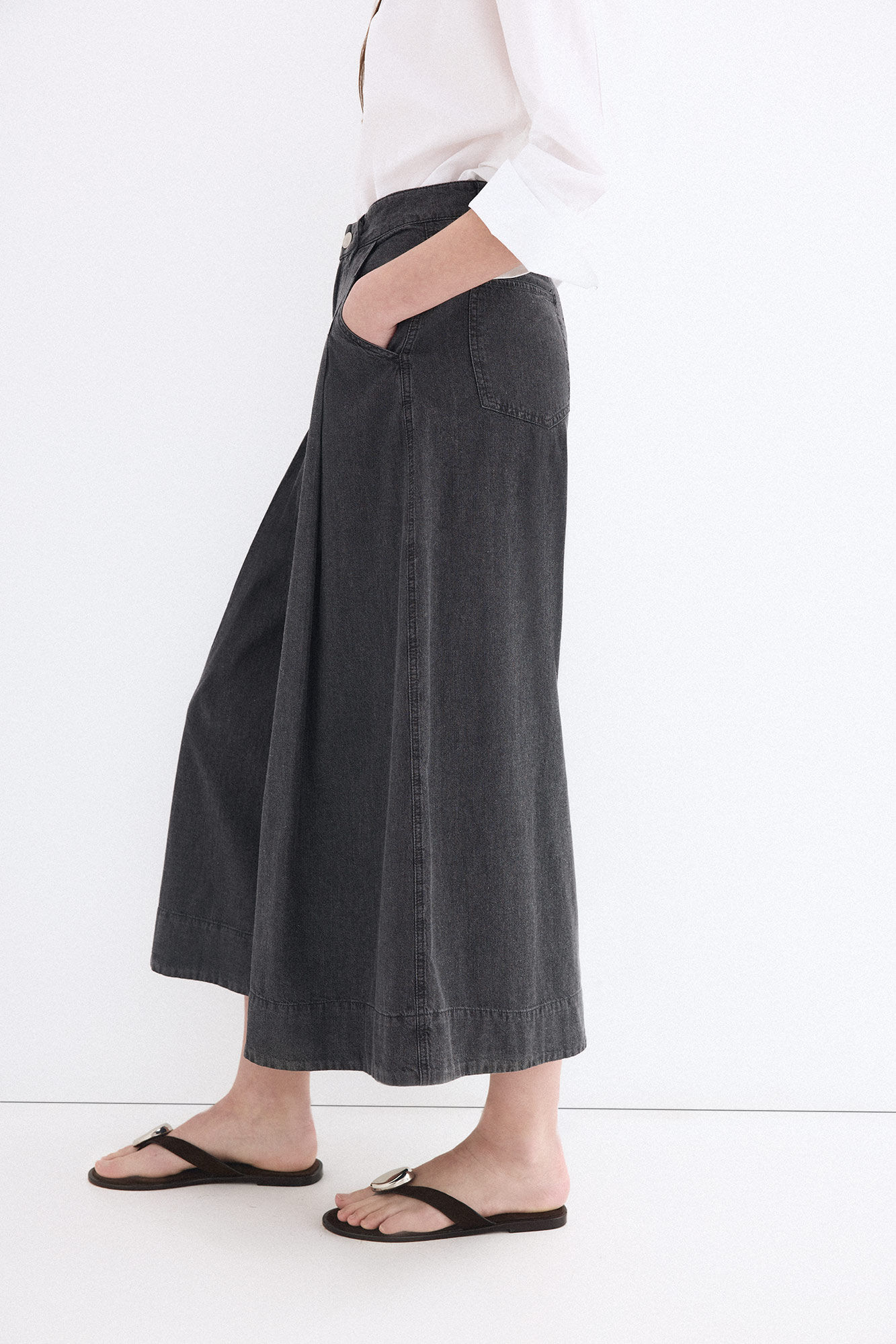 Pedro del Hierro Falda pantal&oacute;n vaquera