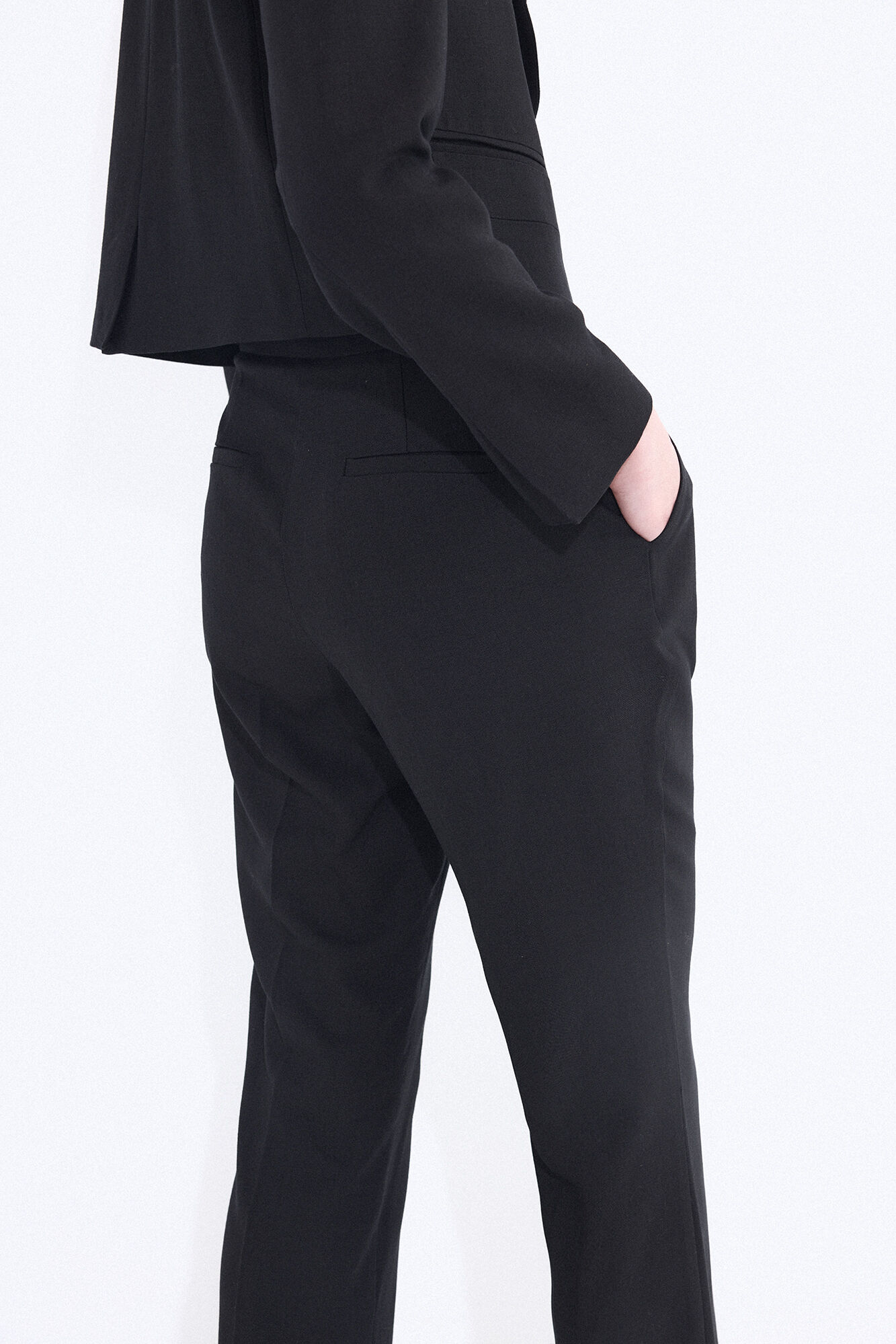 Pedro del Hierro Pantal&oacute;n flare negro Negro