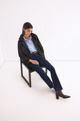 Pedro del Hierro Jeans push up flare Azul