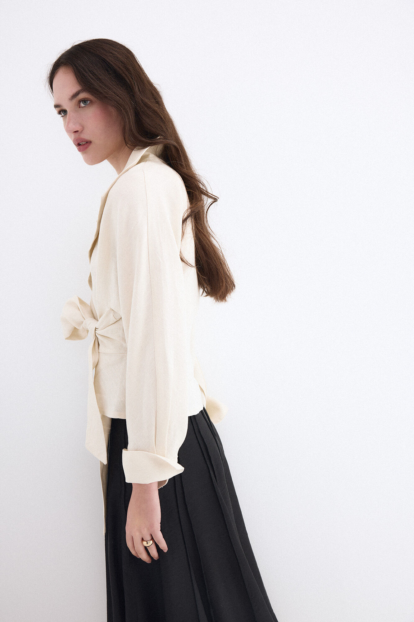 Pedro del Hierro Blazer con nudo Crudo