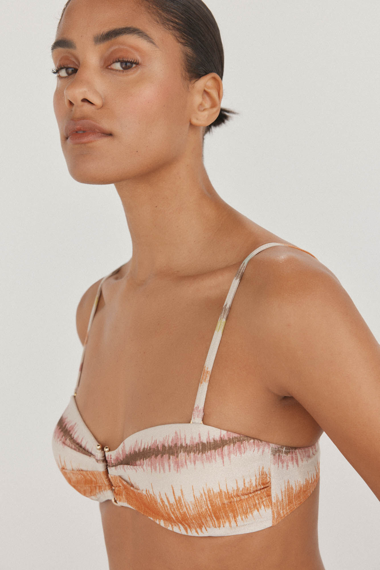 Pedro del Hierro Bikini top bandeau y panty cl&aacute;sico, tejido lurex fantas&iacute;a Varios