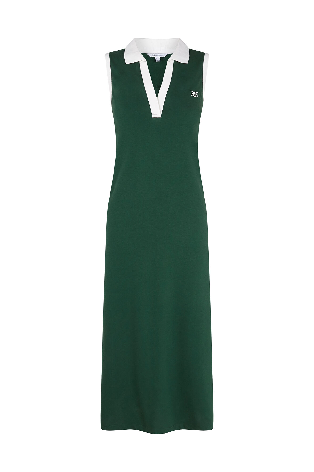 Pedro del Hierro Vestido cuello polo Verde