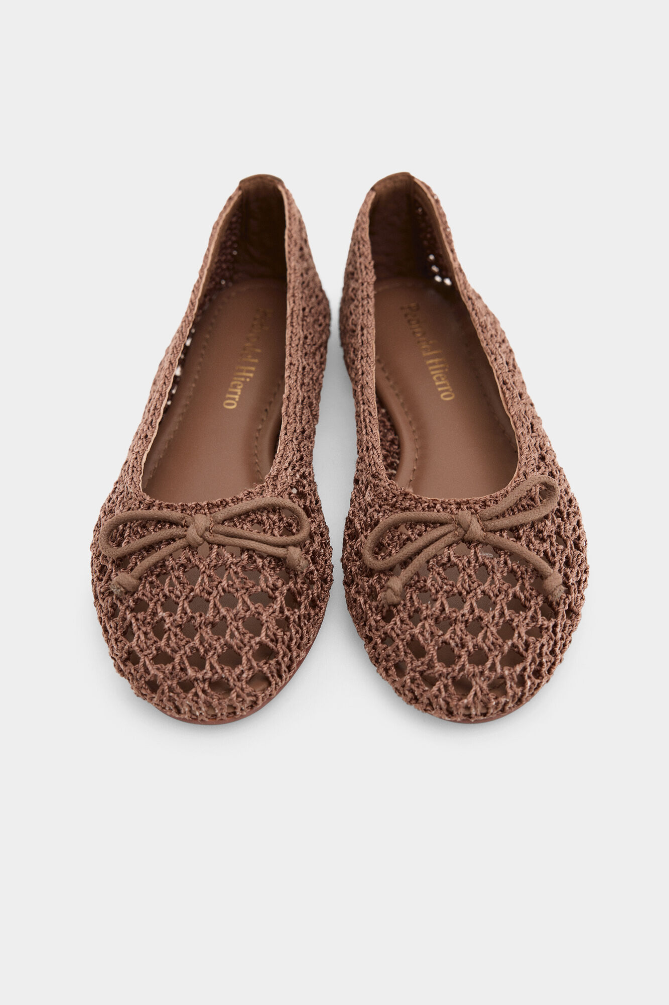 Pedro del Hierro Bailarina crochet Beige