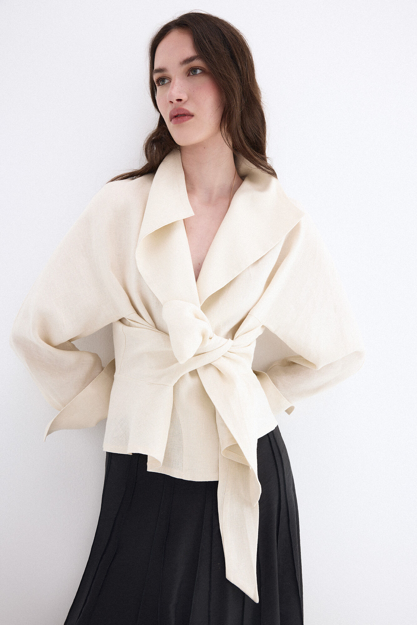 Pedro del Hierro Blazer con nudo Crudo