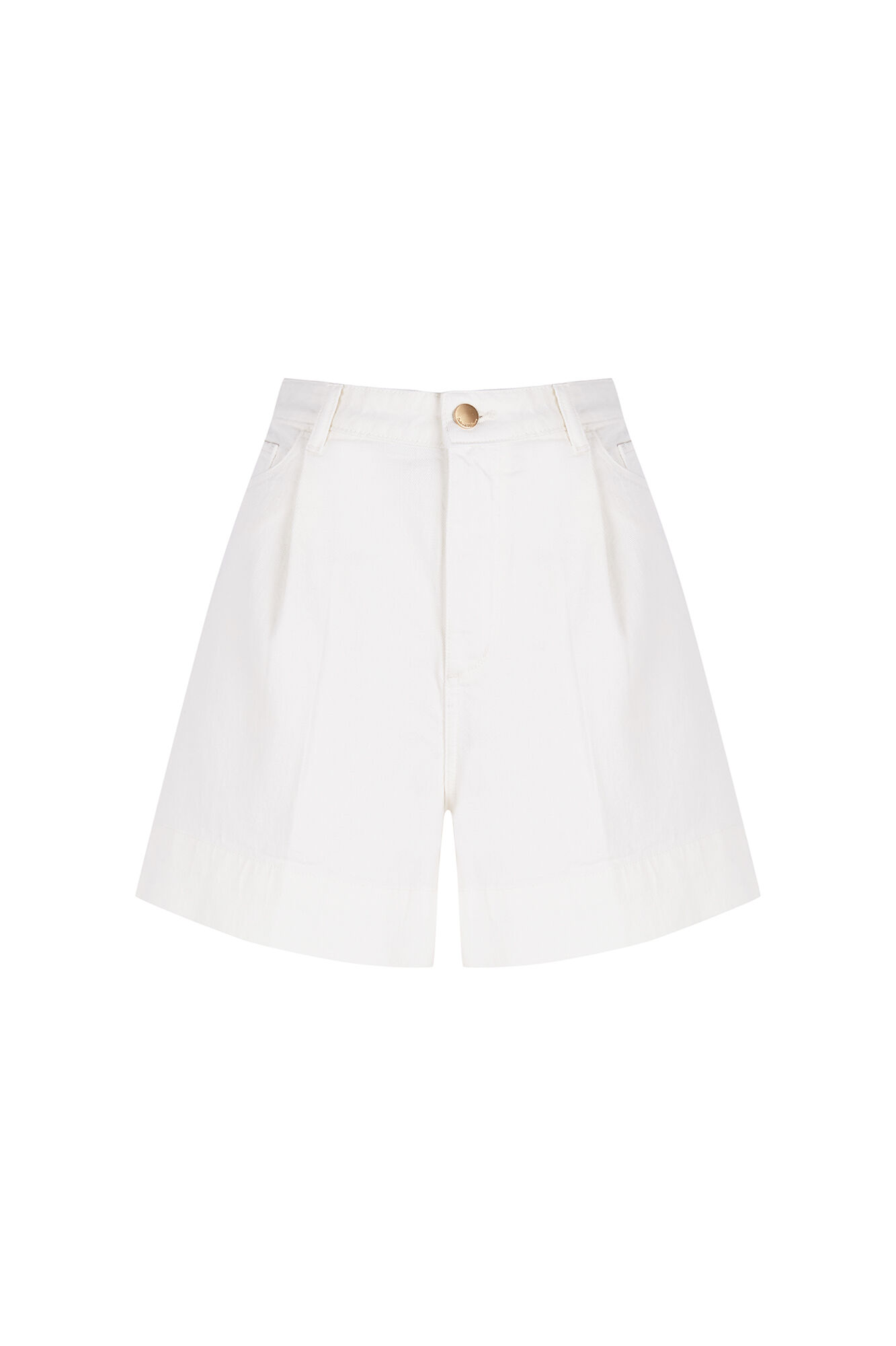 Pedro del Hierro Short de mezclilla Beige