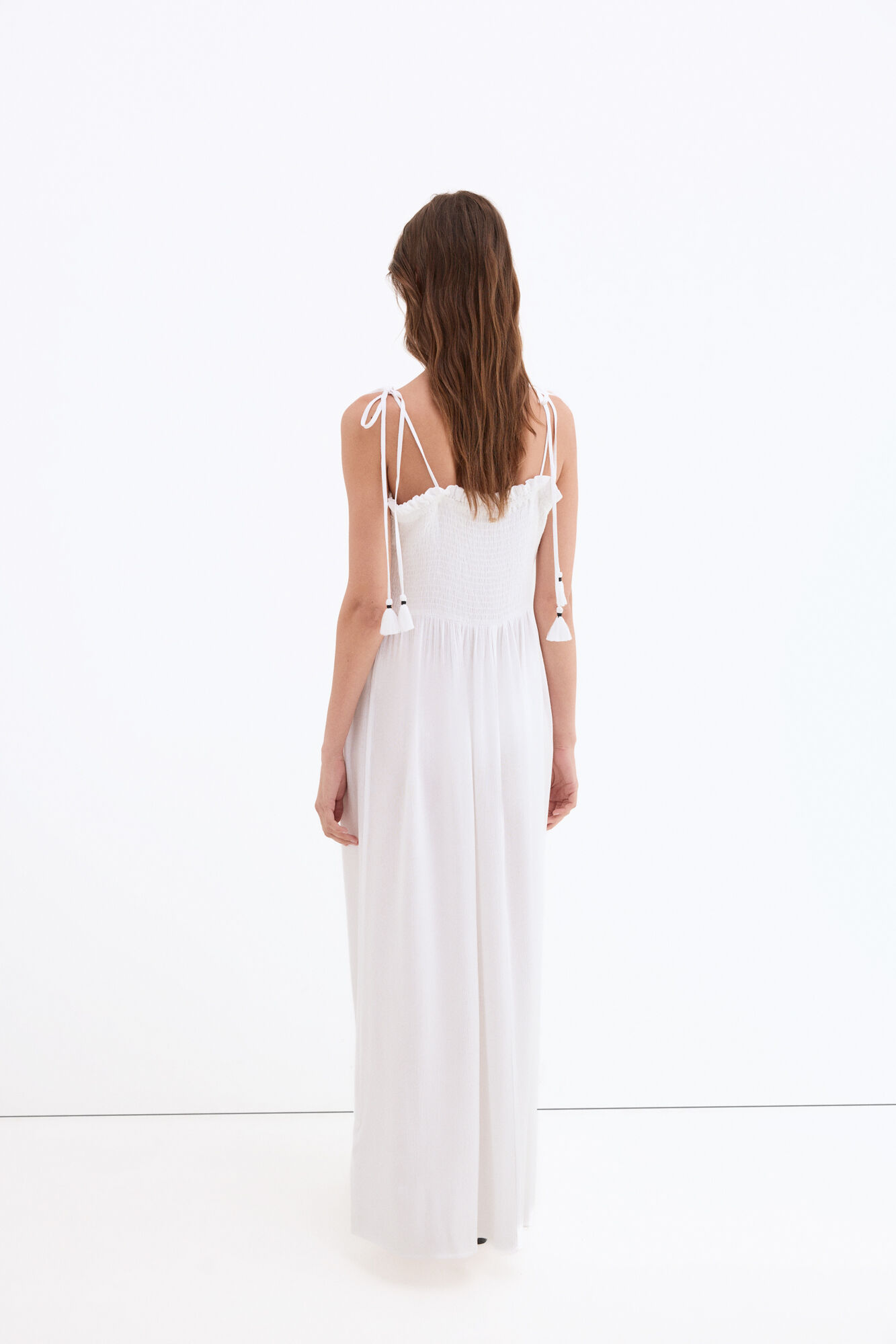 Pedro del Hierro Vestido playero Blanco
