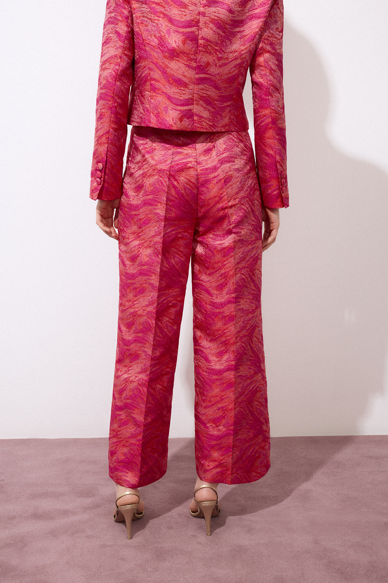 Pedro del Hierro Pantal&oacute;n traje fantas&iacute;a Rojo