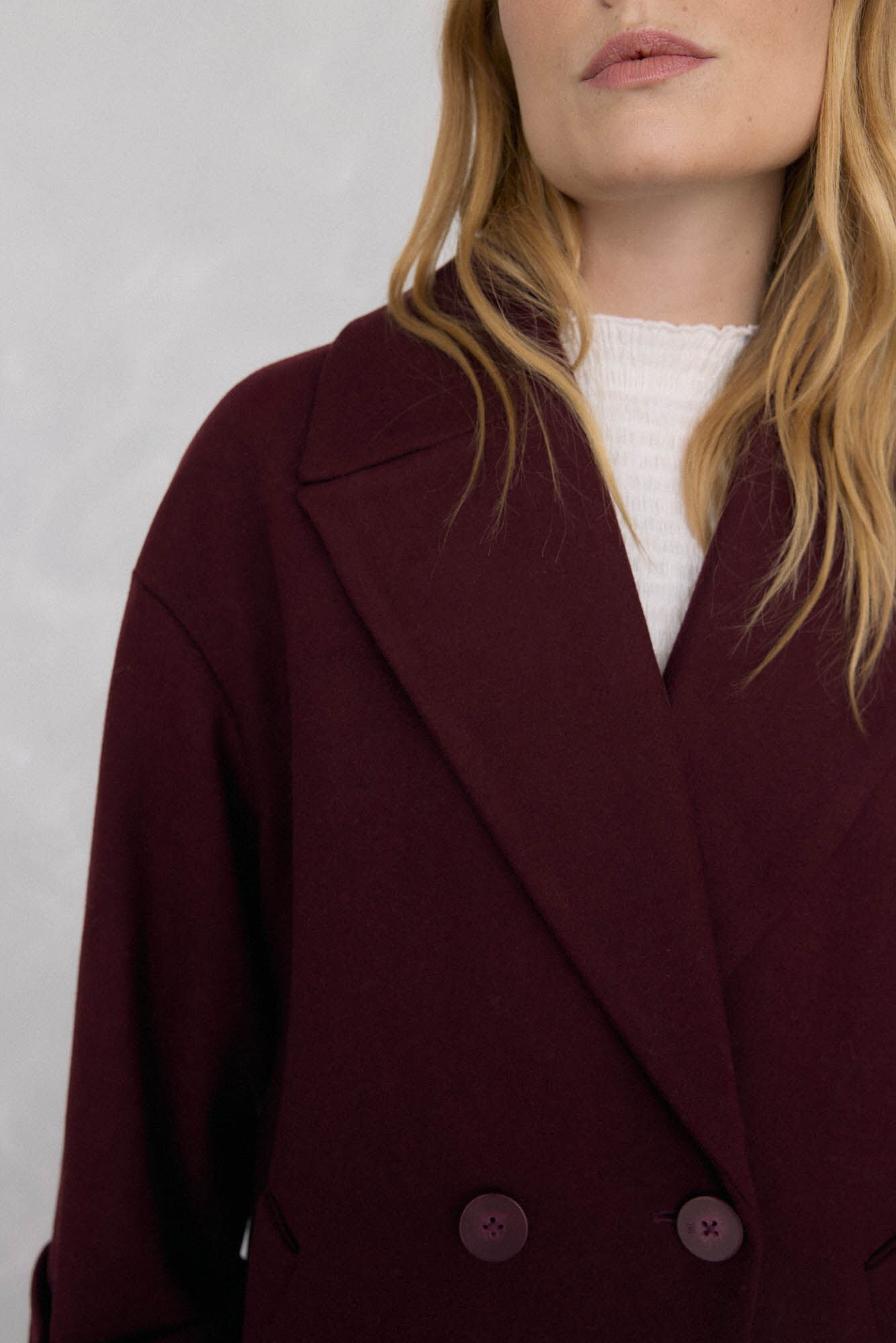 Pedro del Hierro Abrigo oversize