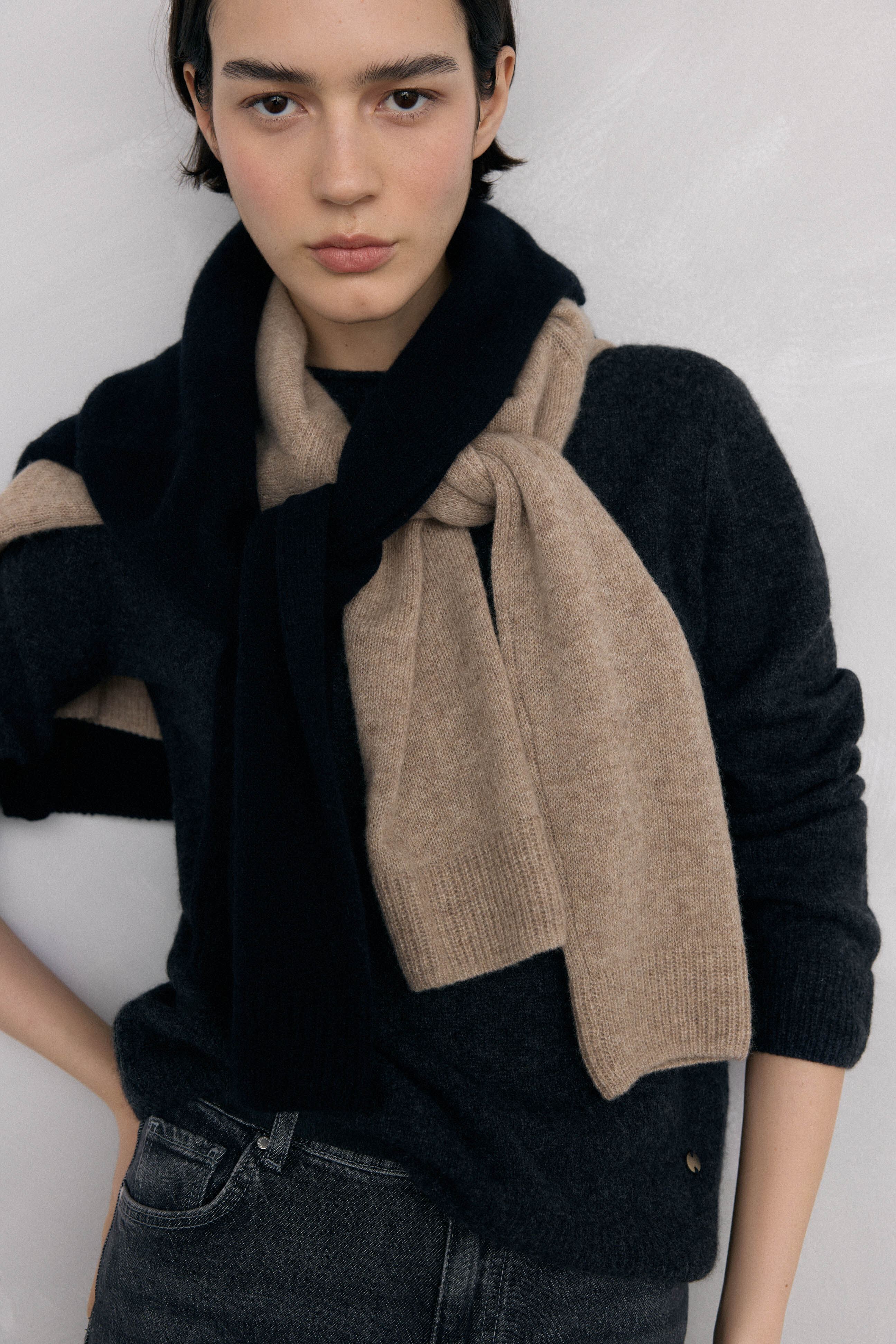 Pedro del Hierro Jersey cashmere Beige