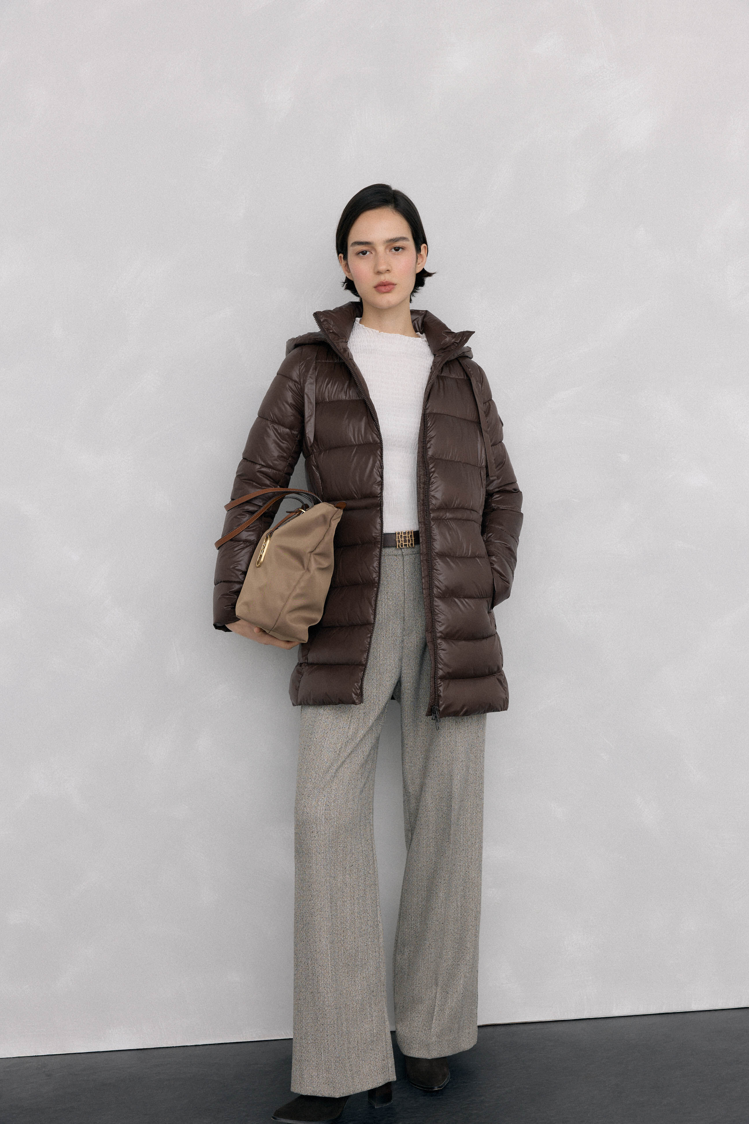 Pedro del Hierro Parka acolchada con capucha