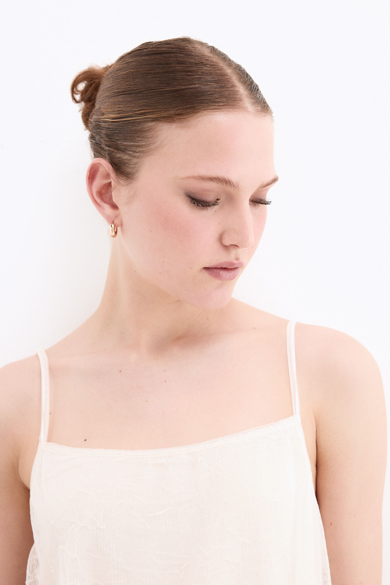 Pedro del Hierro Camiseta tirantes doble Blanco