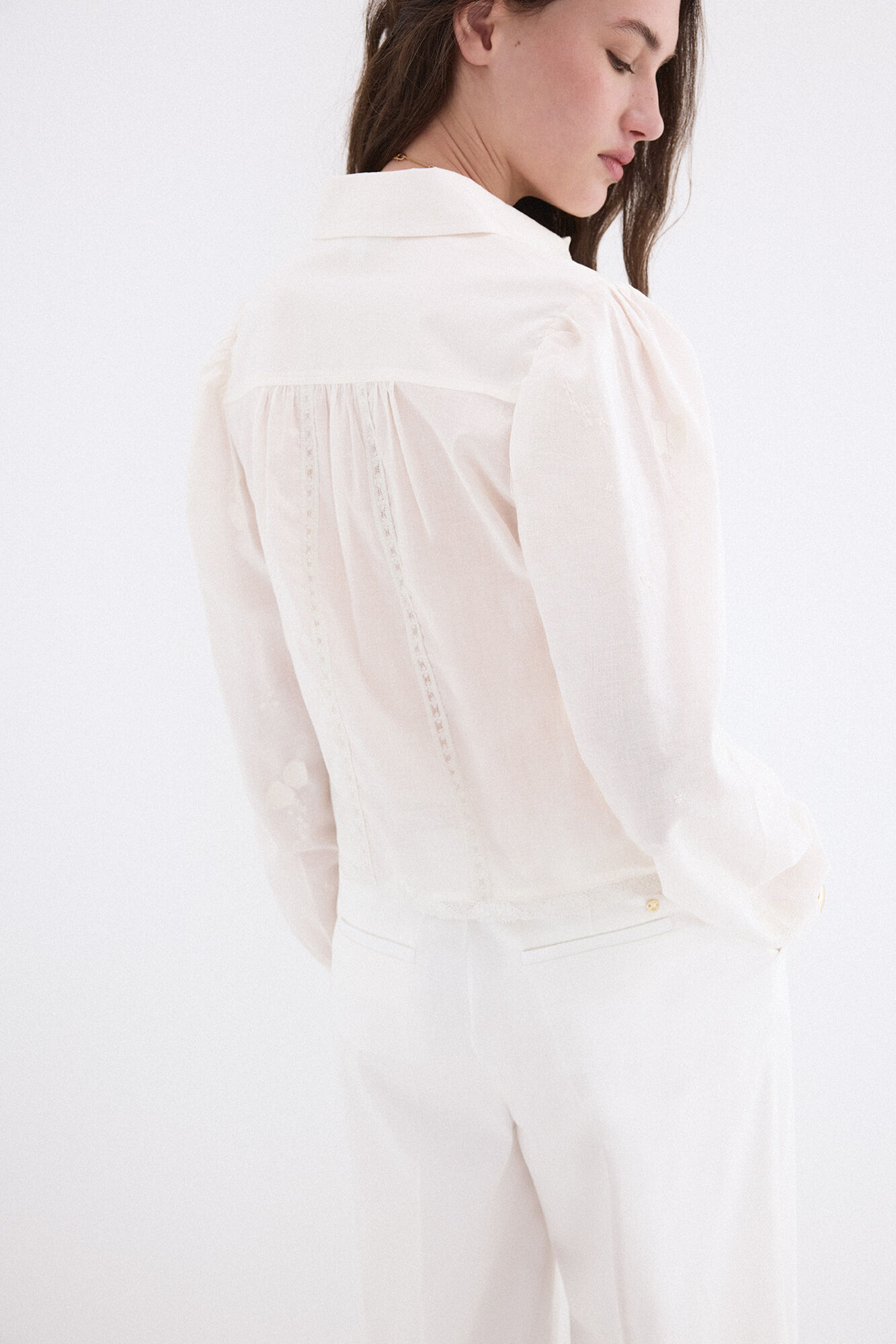 Pedro del Hierro Camisa corta bordada