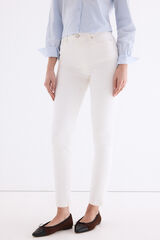 Pedro del Hierro Jeans push up skinny Blanco
