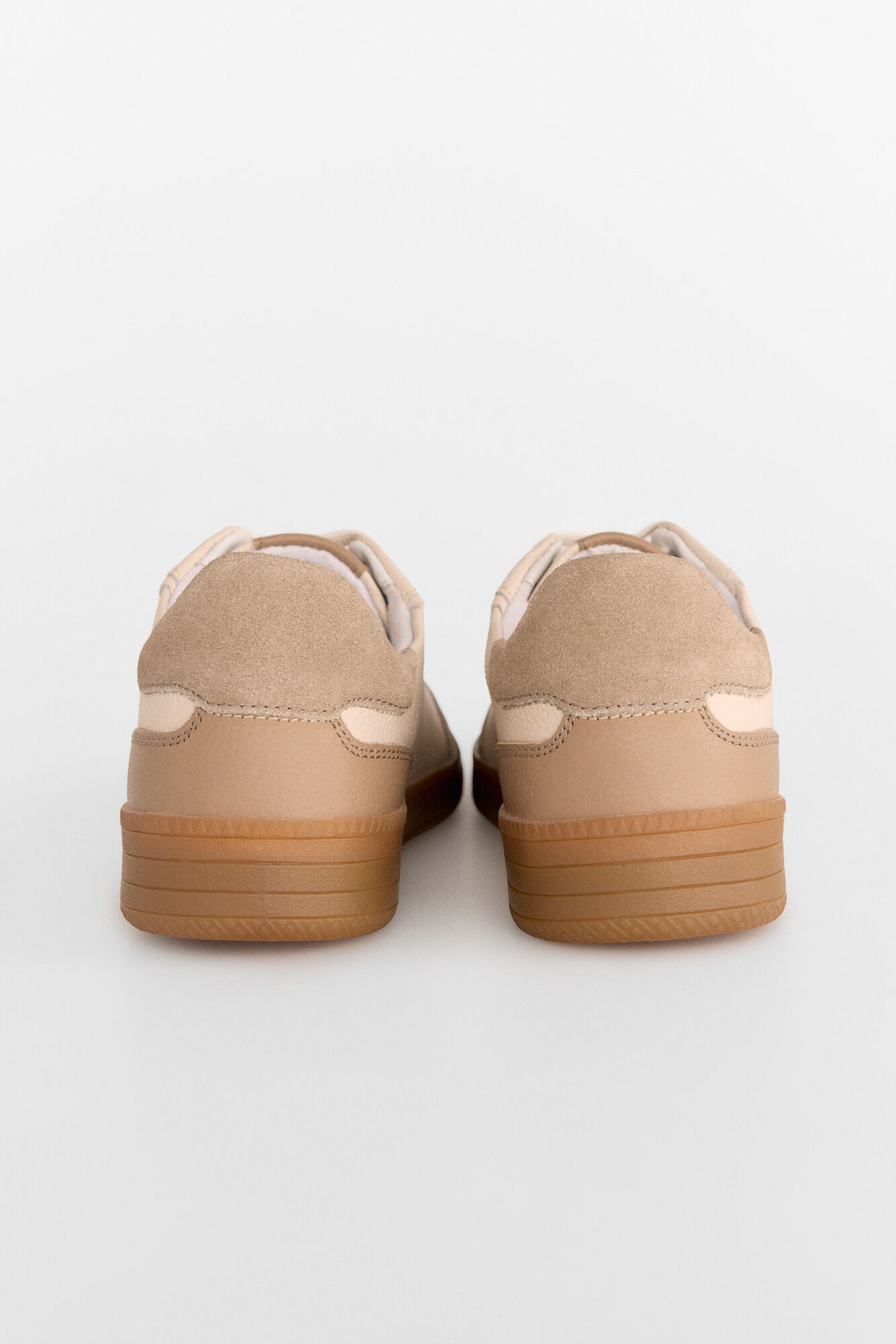 Pedro del Hierro Tenis con logo Beige