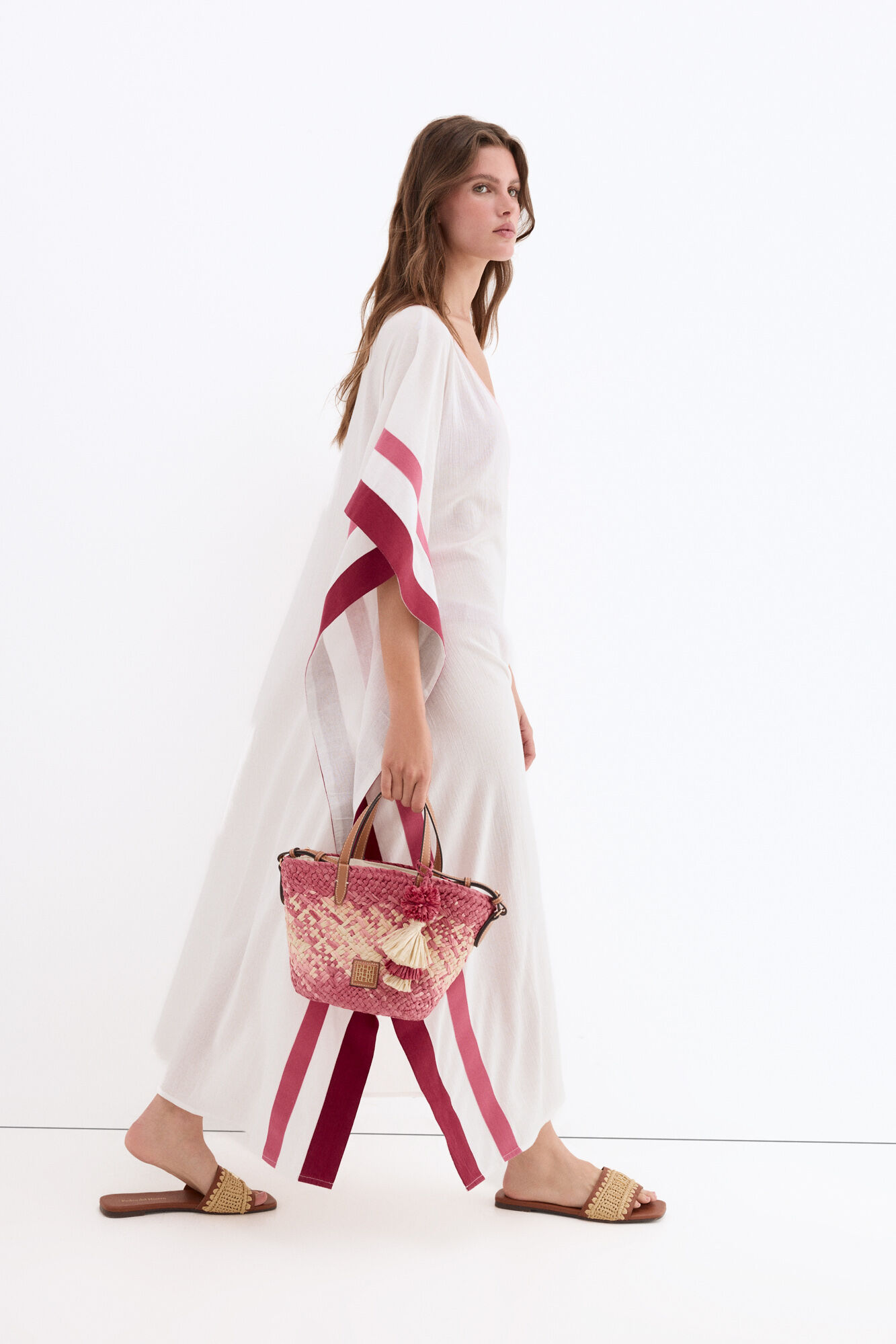 Pedro del Hierro Bolsa de playa rosa