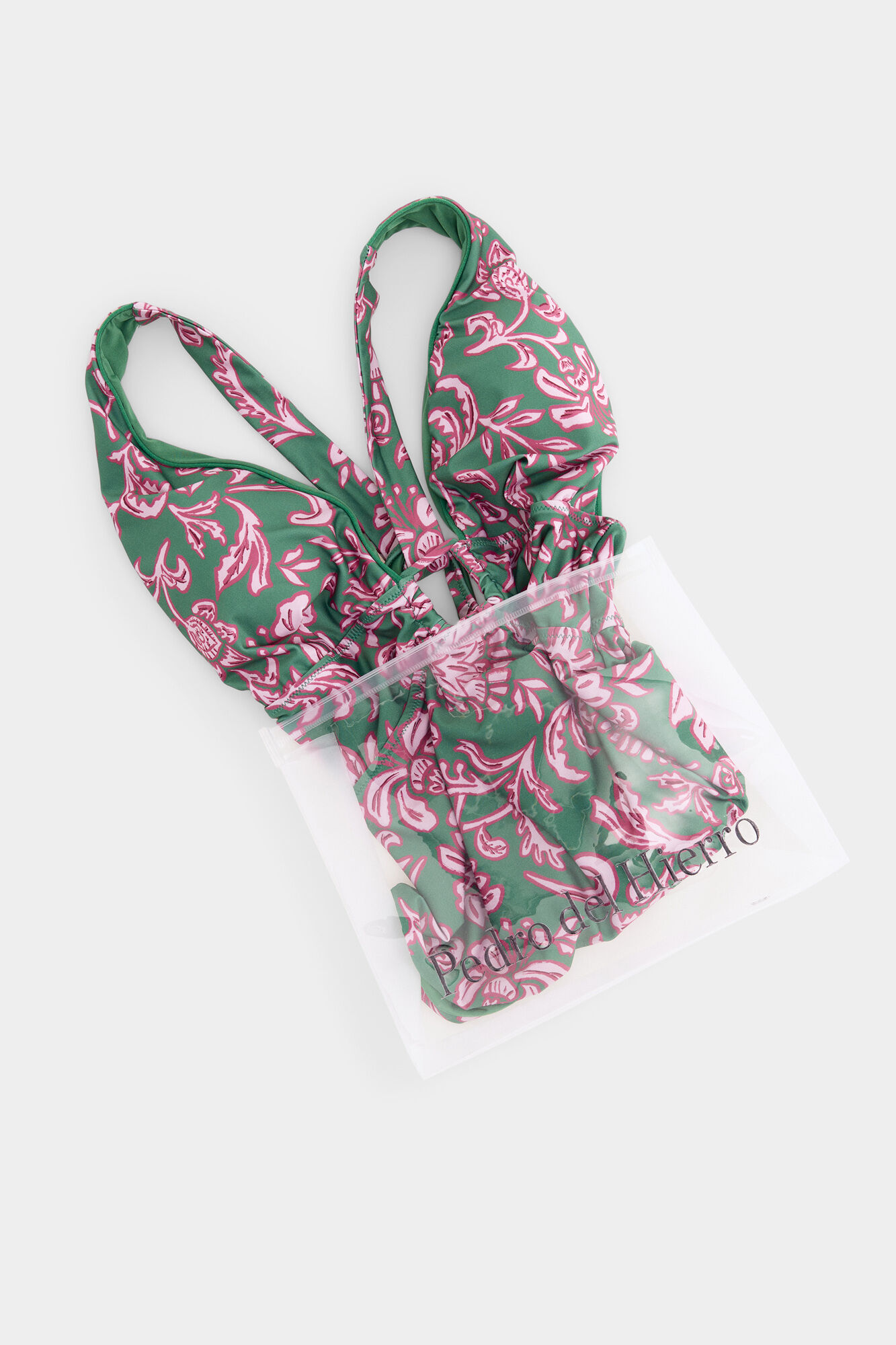 Pedro del Hierro Ba&ntilde;ador estampado Rosa