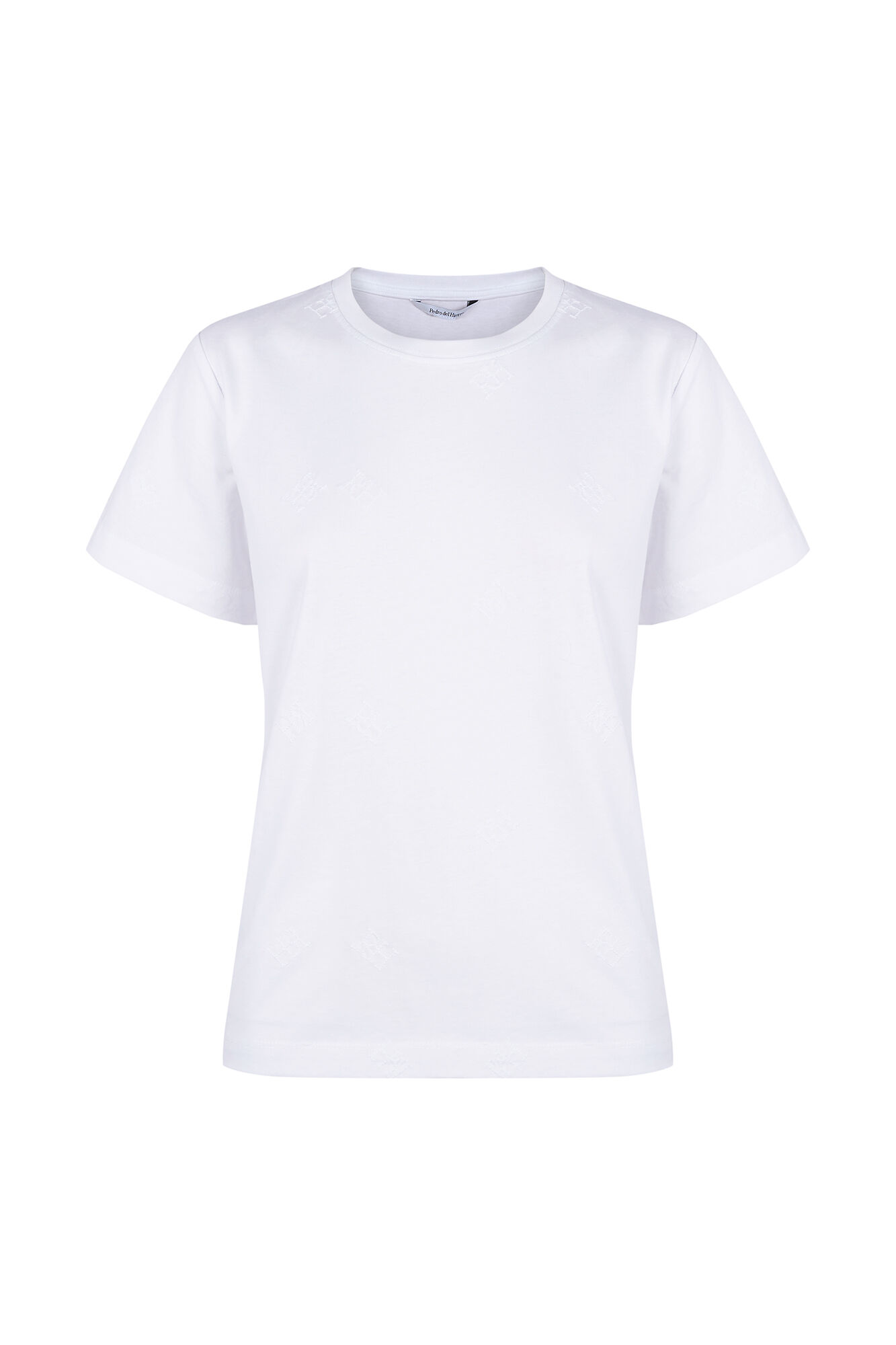 Pedro del Hierro Playera multilogo pdh Blanco