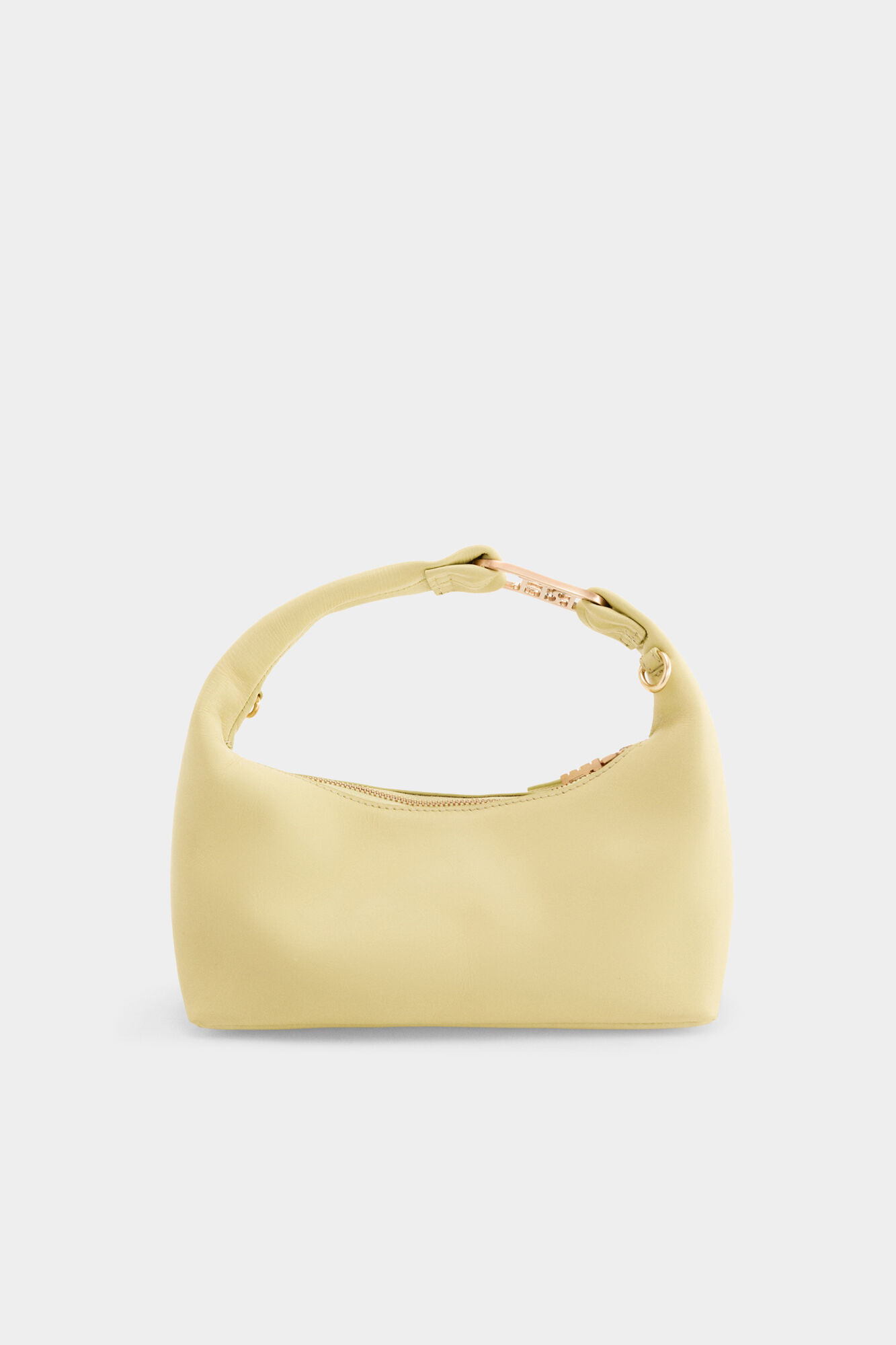 Pedro del Hierro Bolsa de piel media luna Verde
