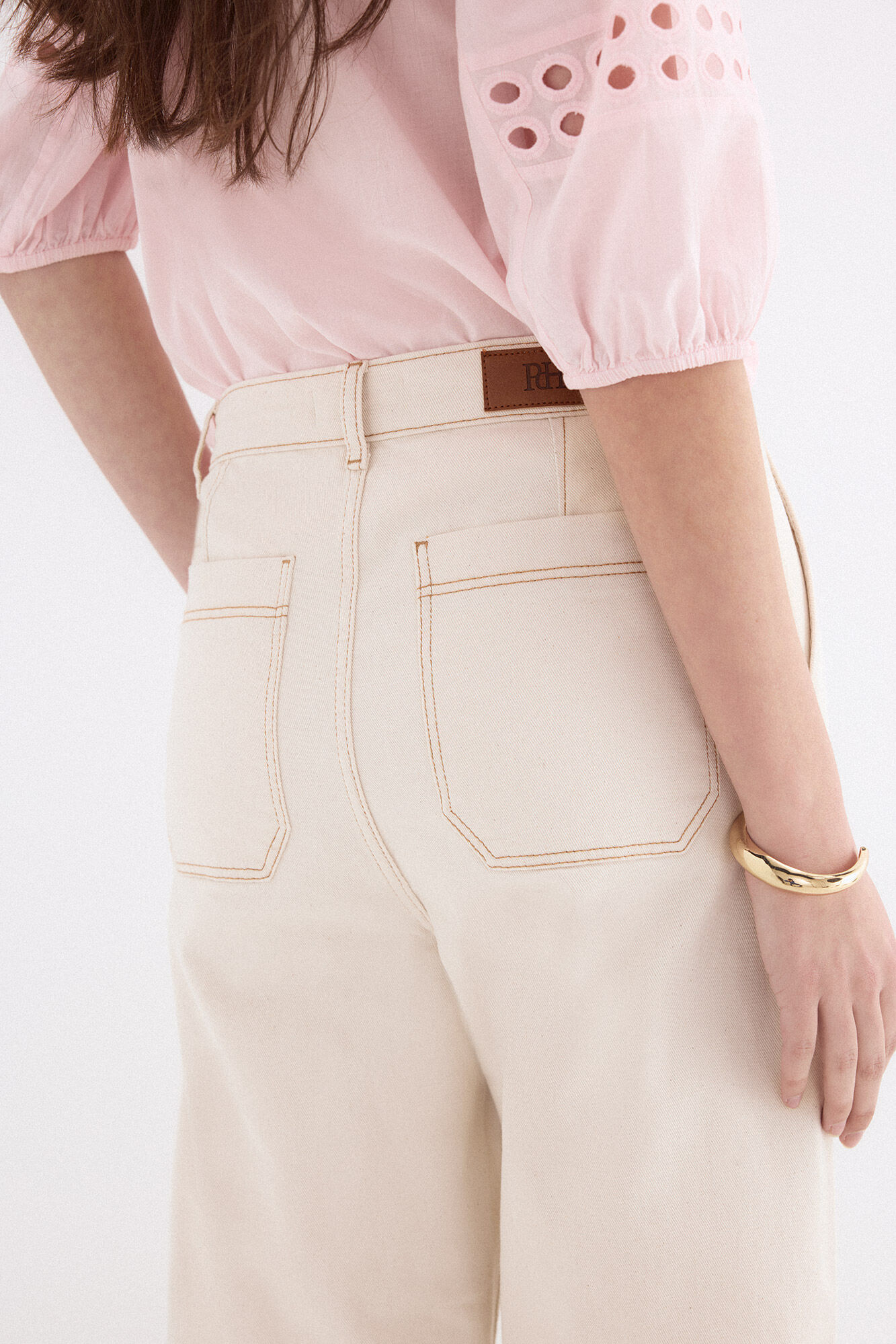 Pedro del Hierro Jeans barrel balloon Crudo