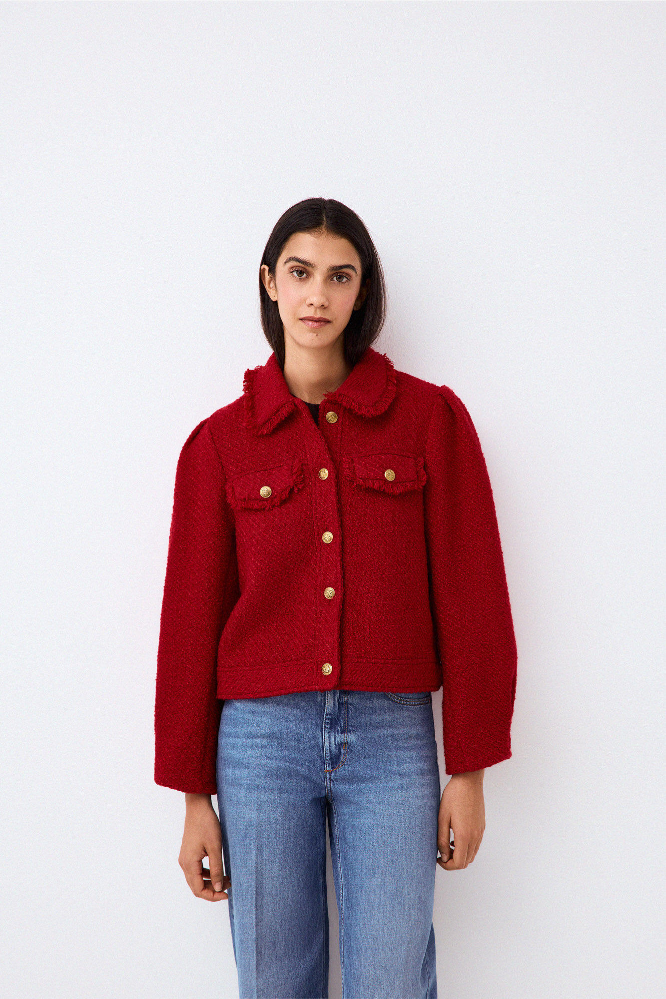 Pedro del Hierro Chamarra de tweed