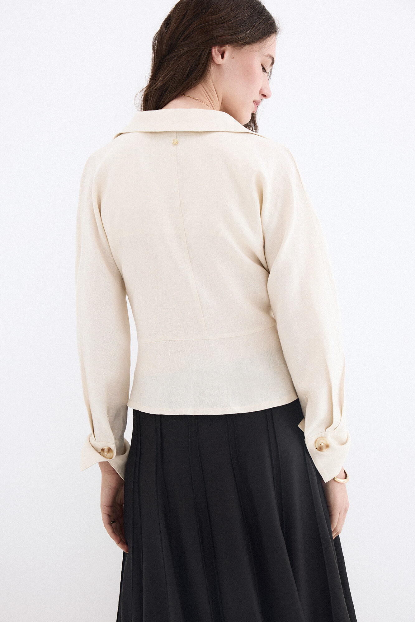 Pedro del Hierro Blazer con nudo Crudo