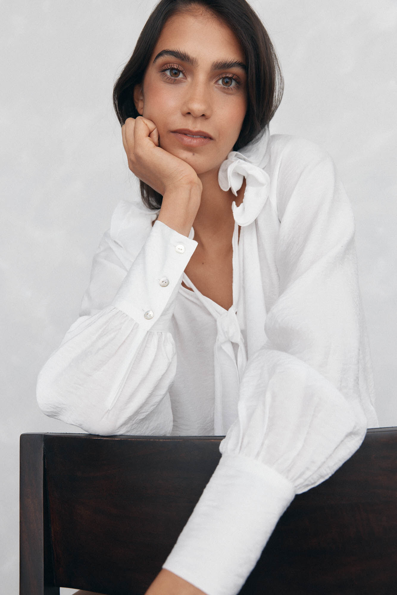 Pedro del Hierro Blusa holgada lisa