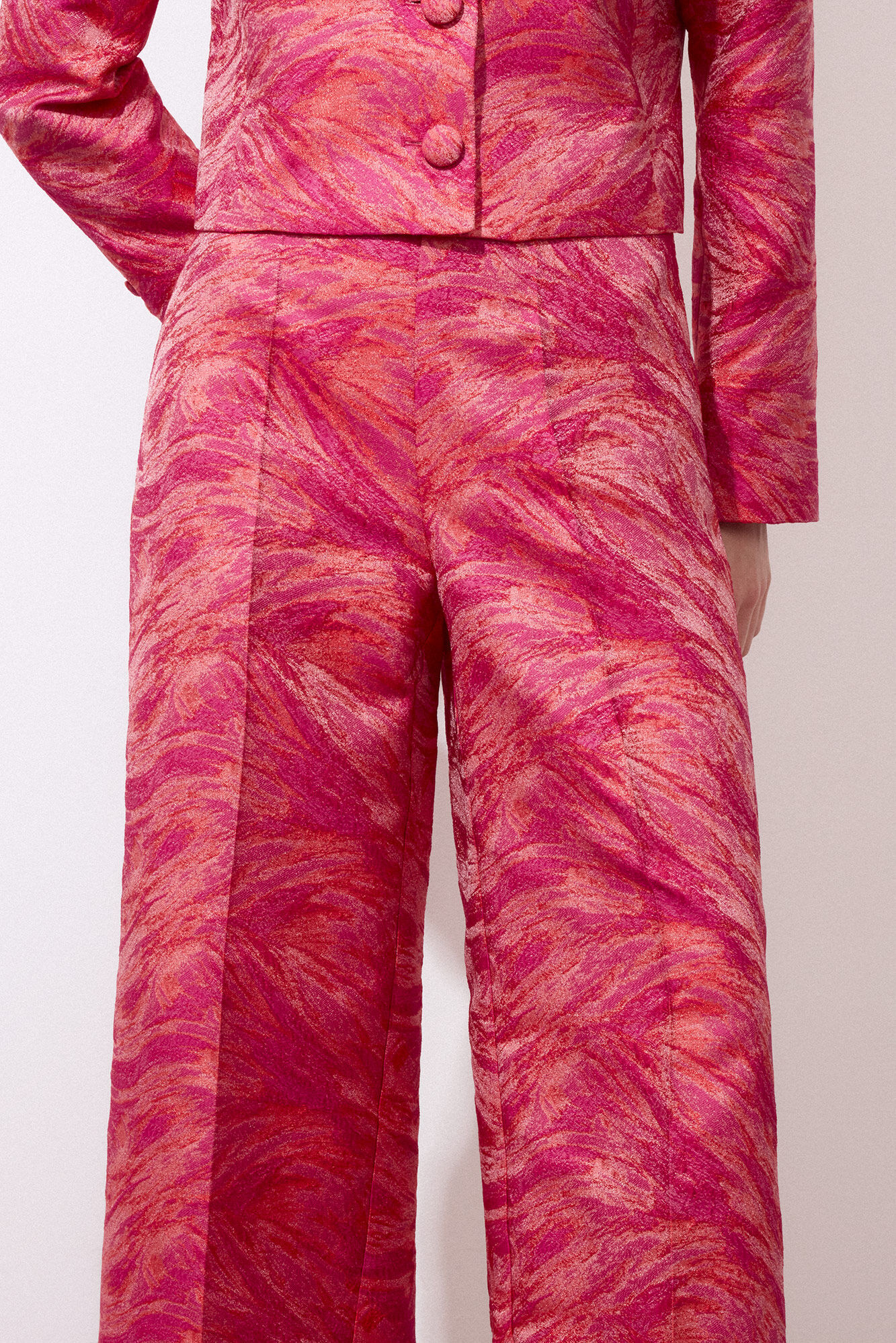 Pedro del Hierro Pantal&oacute;n traje fantas&iacute;a Rojo