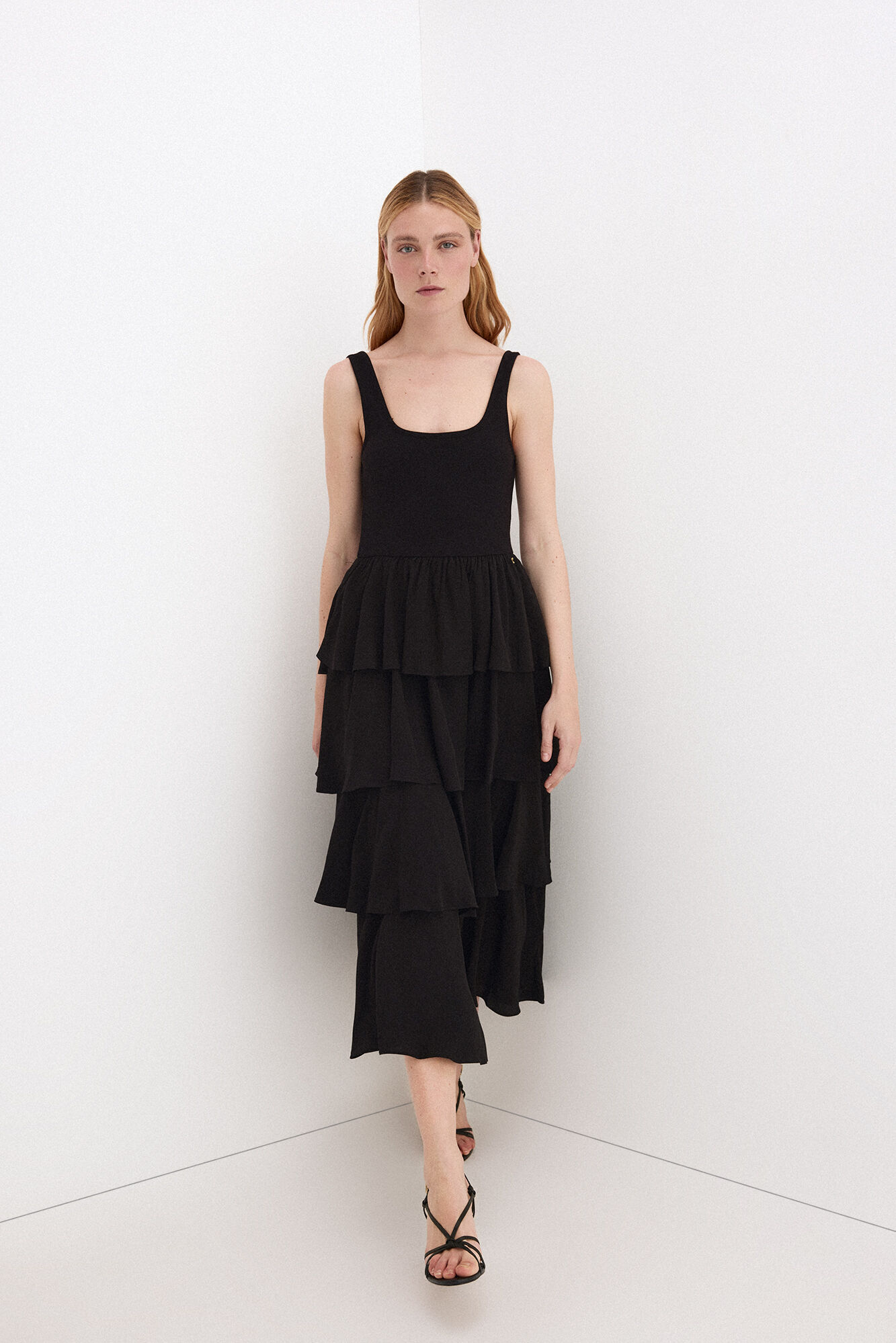 Pedro del Hierro Vestido bailarina Negro
