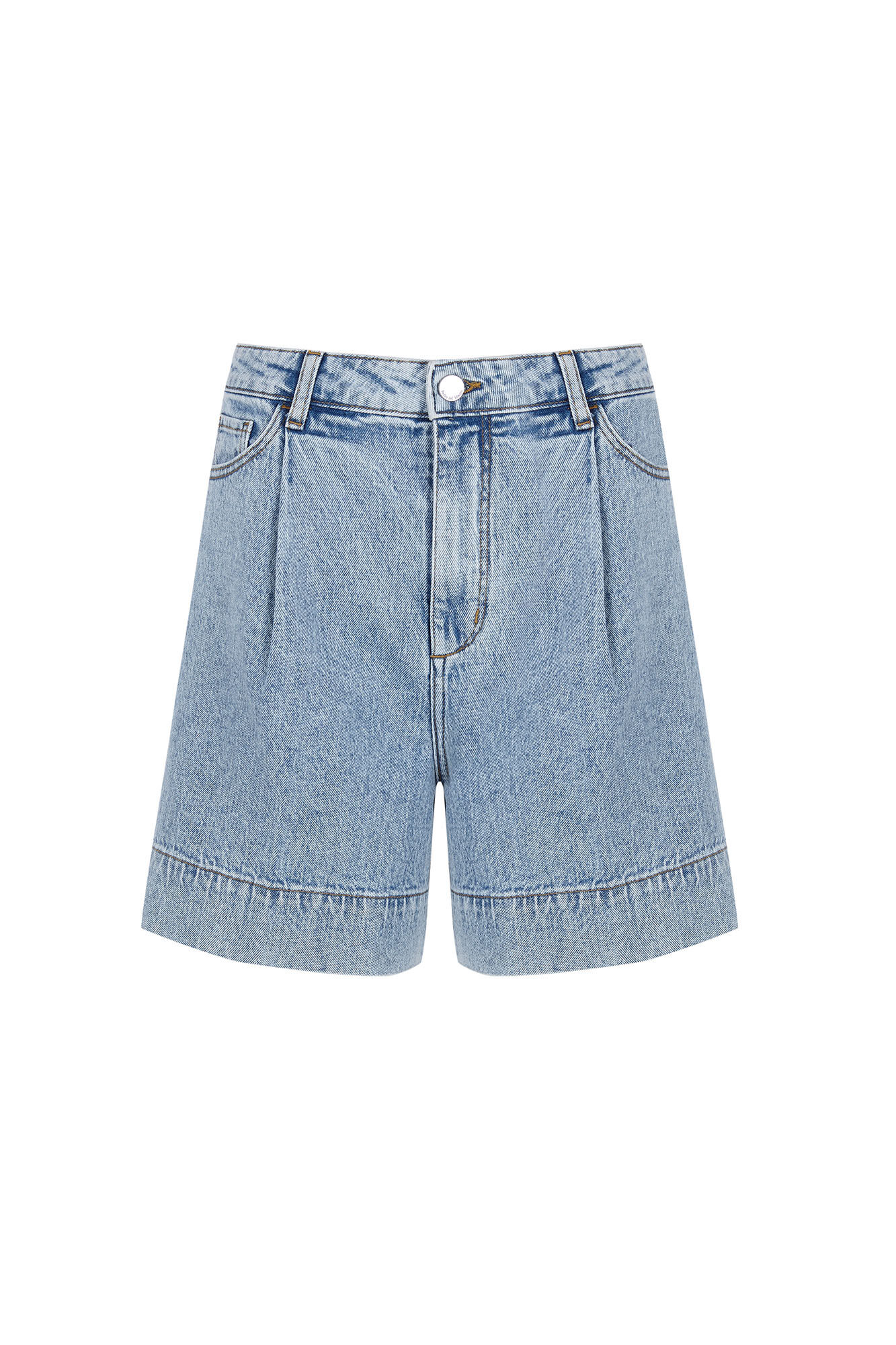 Pedro del Hierro Short de mezclilla Azul