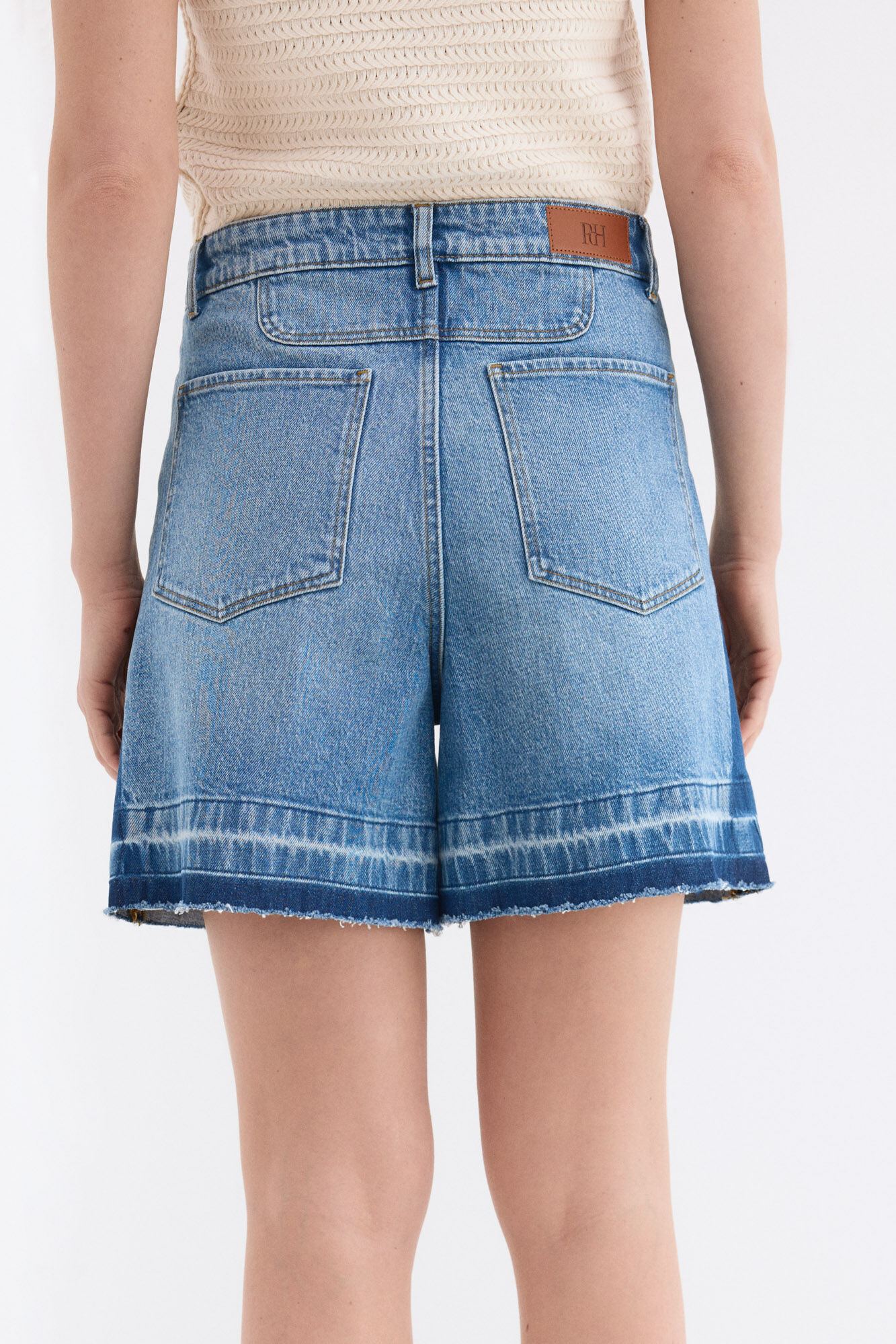 Pedro del Hierro Short de mezclilla Azul