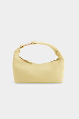 Pedro del Hierro Bolsa de piel media luna Verde