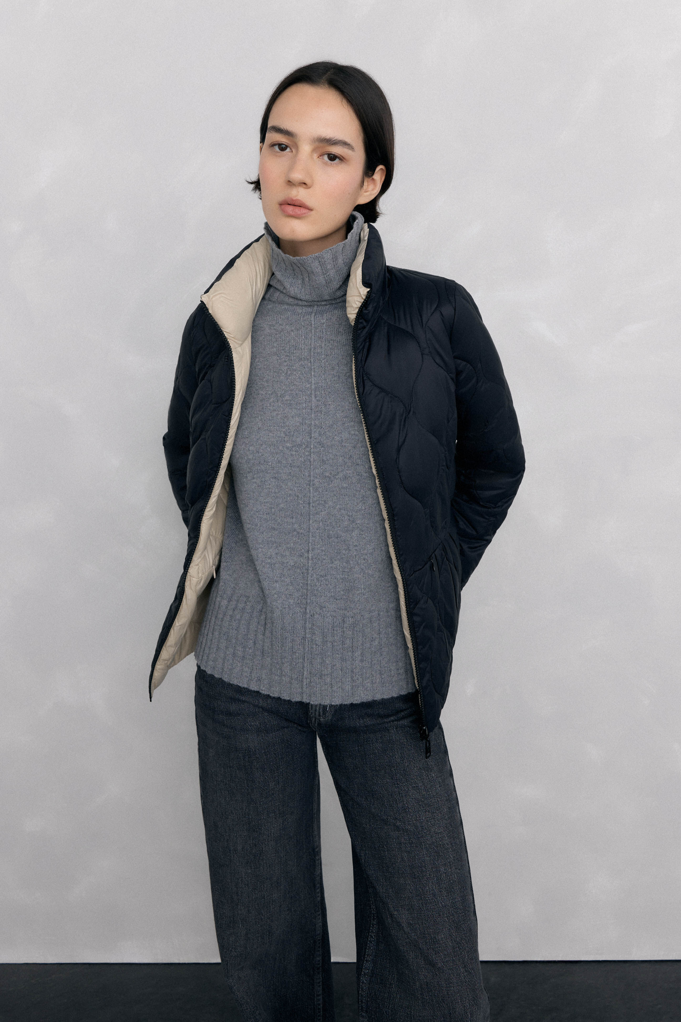 Pedro del Hierro Chamarra ultraligera corta reversible