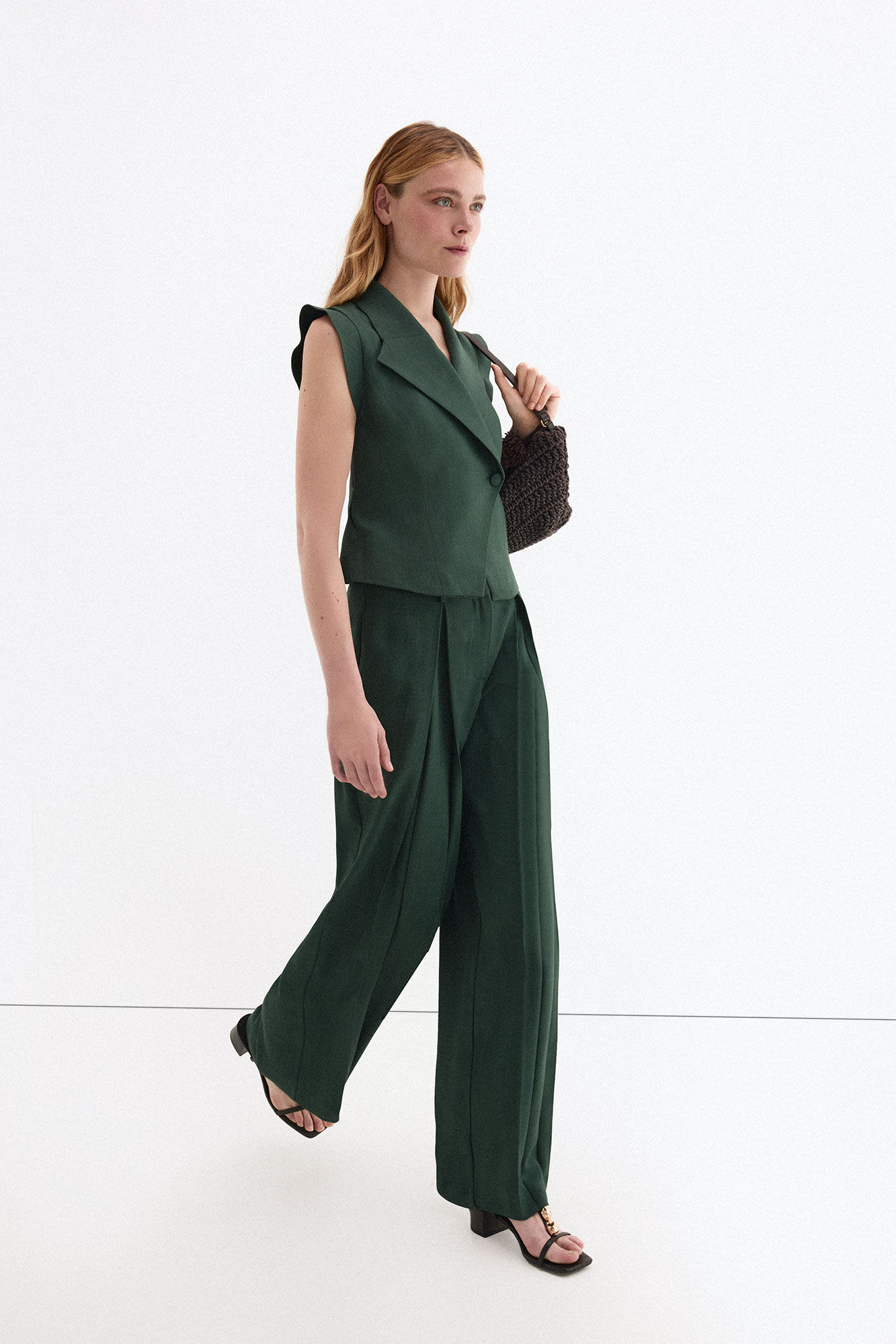 Pedro del Hierro Pantal&oacute;n wide leg