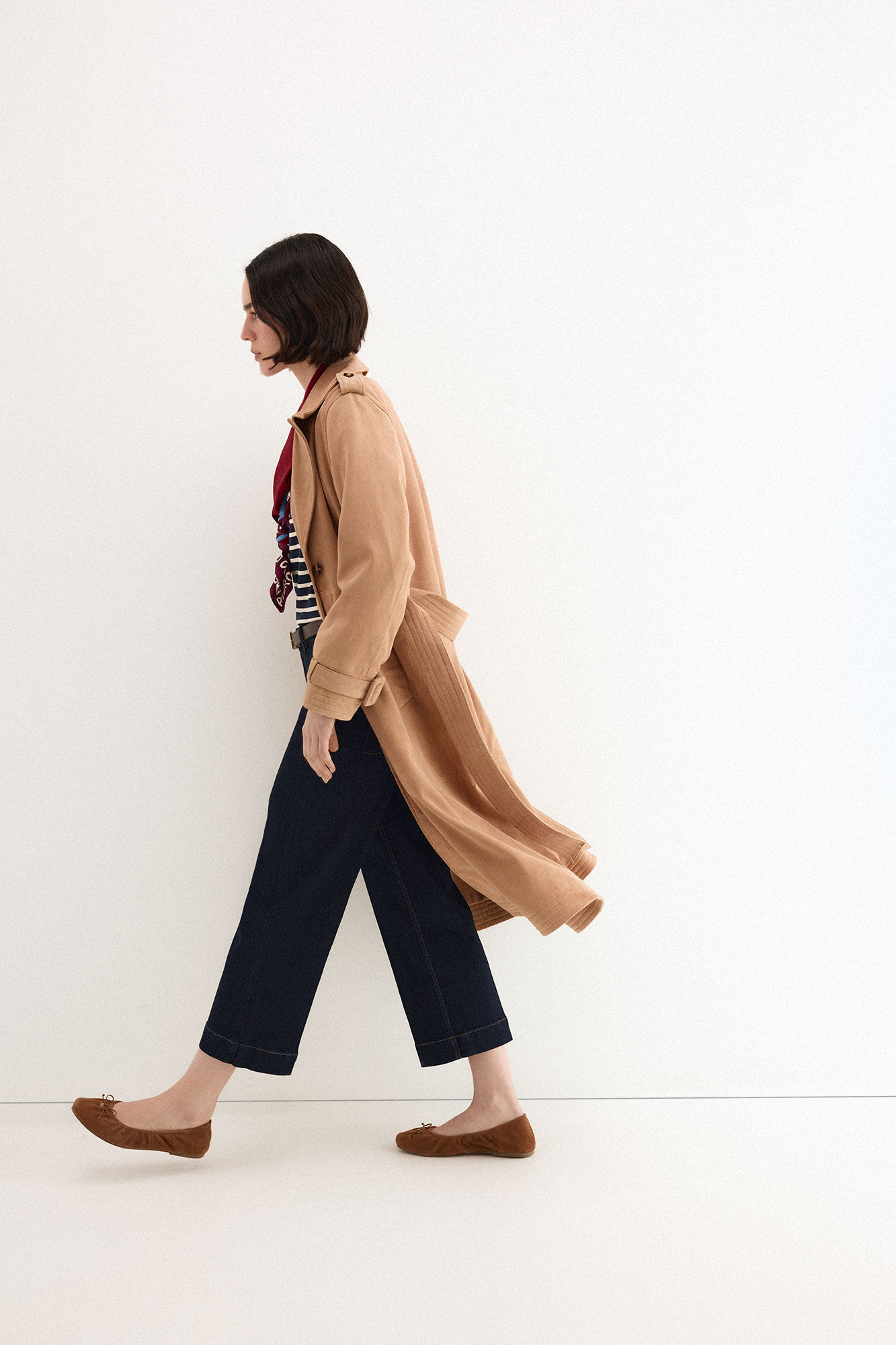 Pedro del Hierro Jeans wide leg capri