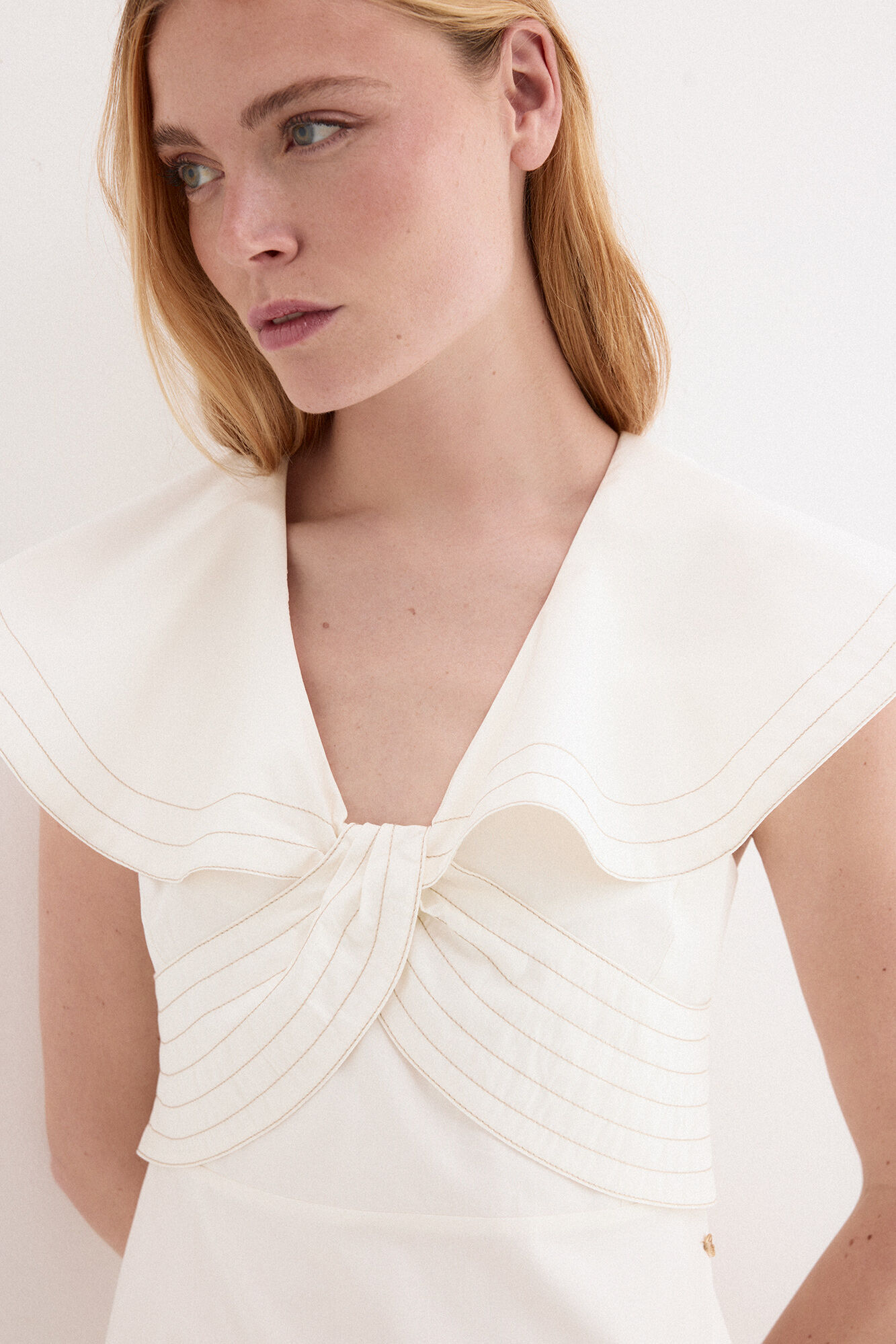 Pedro del Hierro Vestido midi volantes