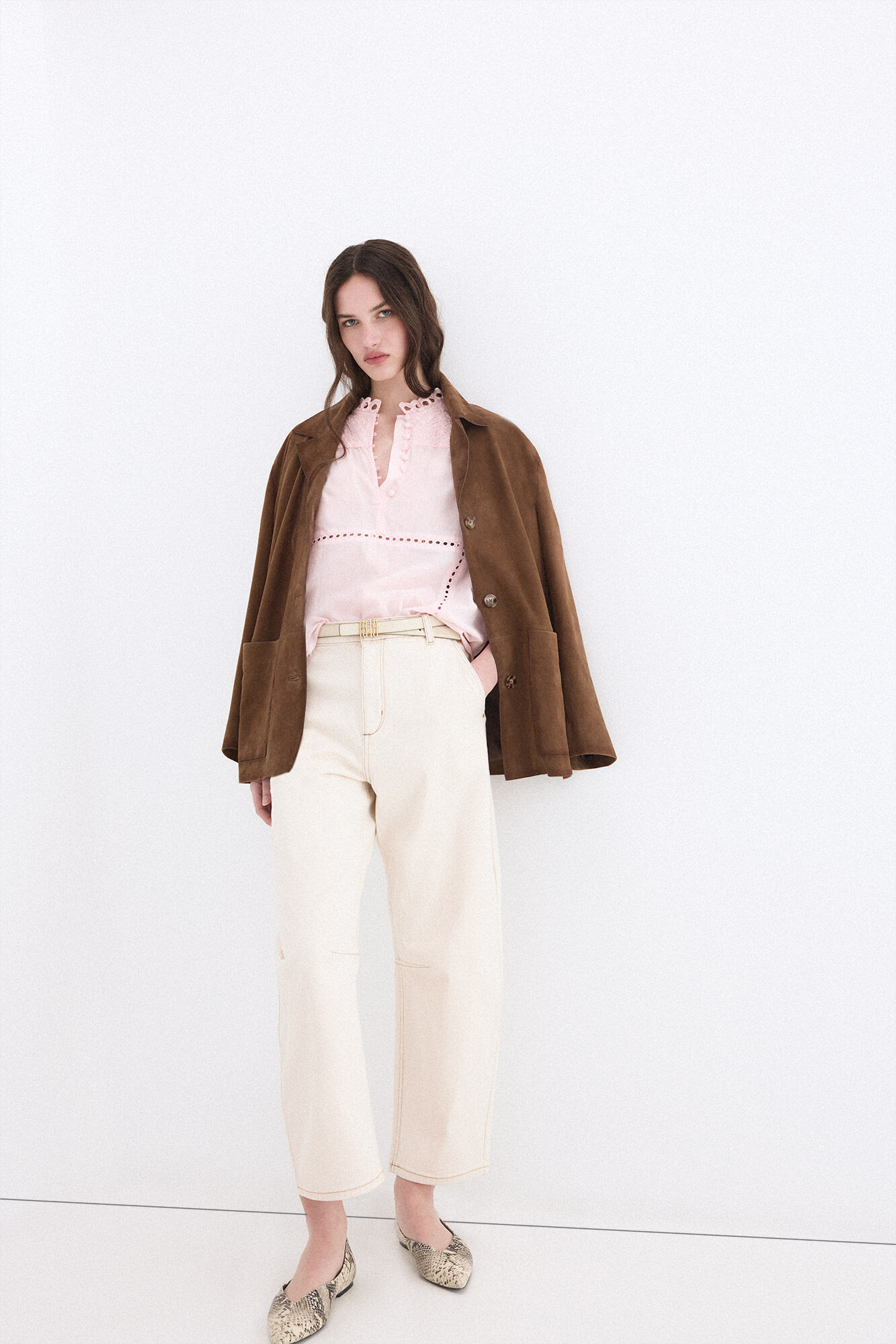 Pedro del Hierro Jeans barrel balloon Crudo