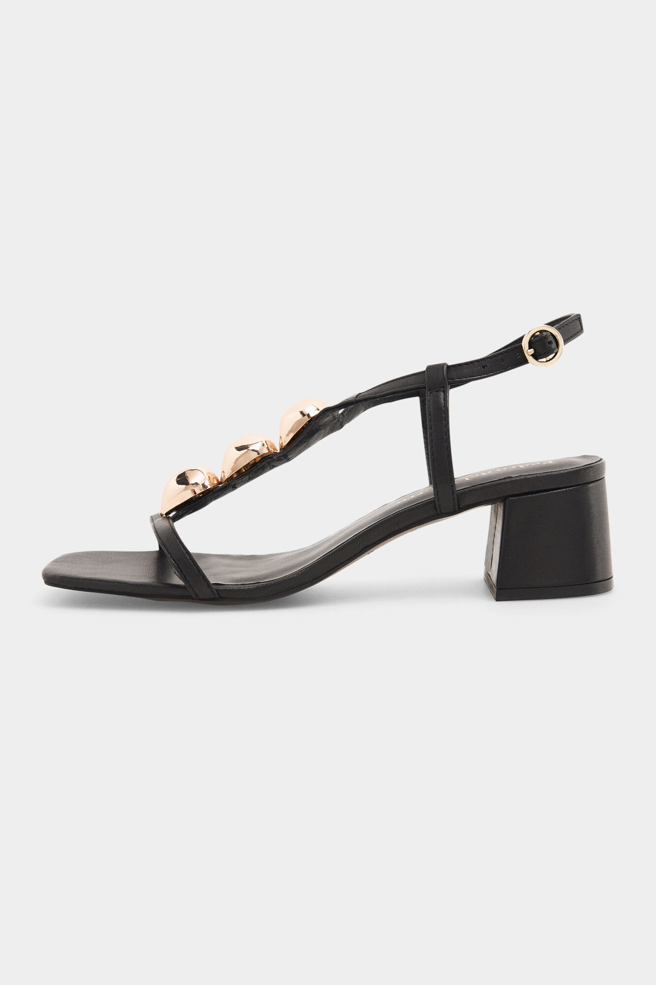 Pedro del Hierro Sandalia joya Negro