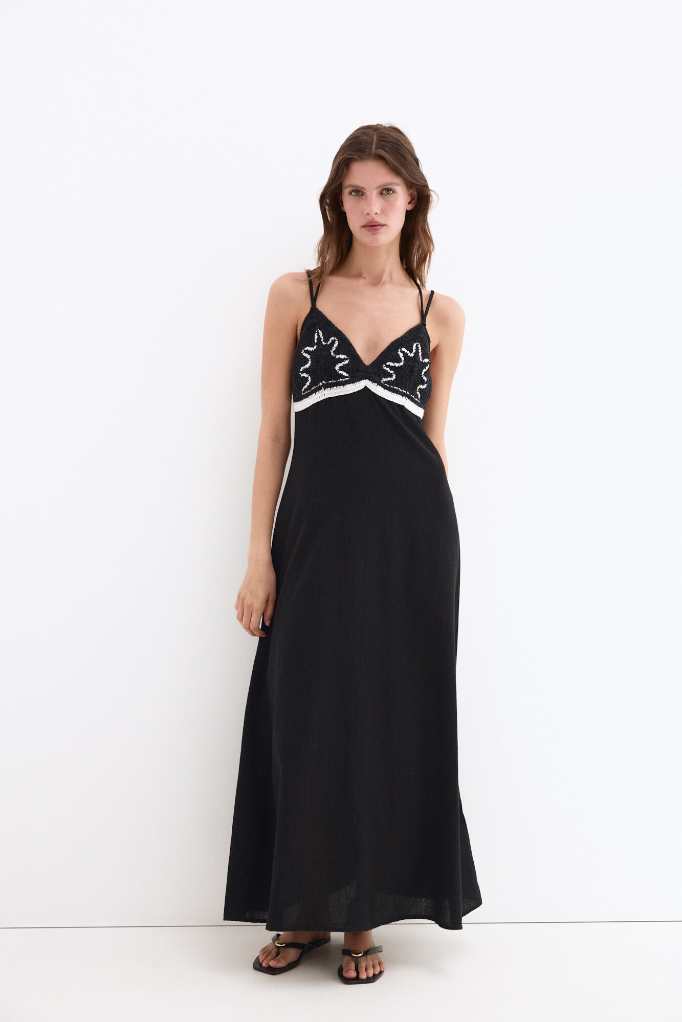 Pedro del Hierro Vestido playero crochet