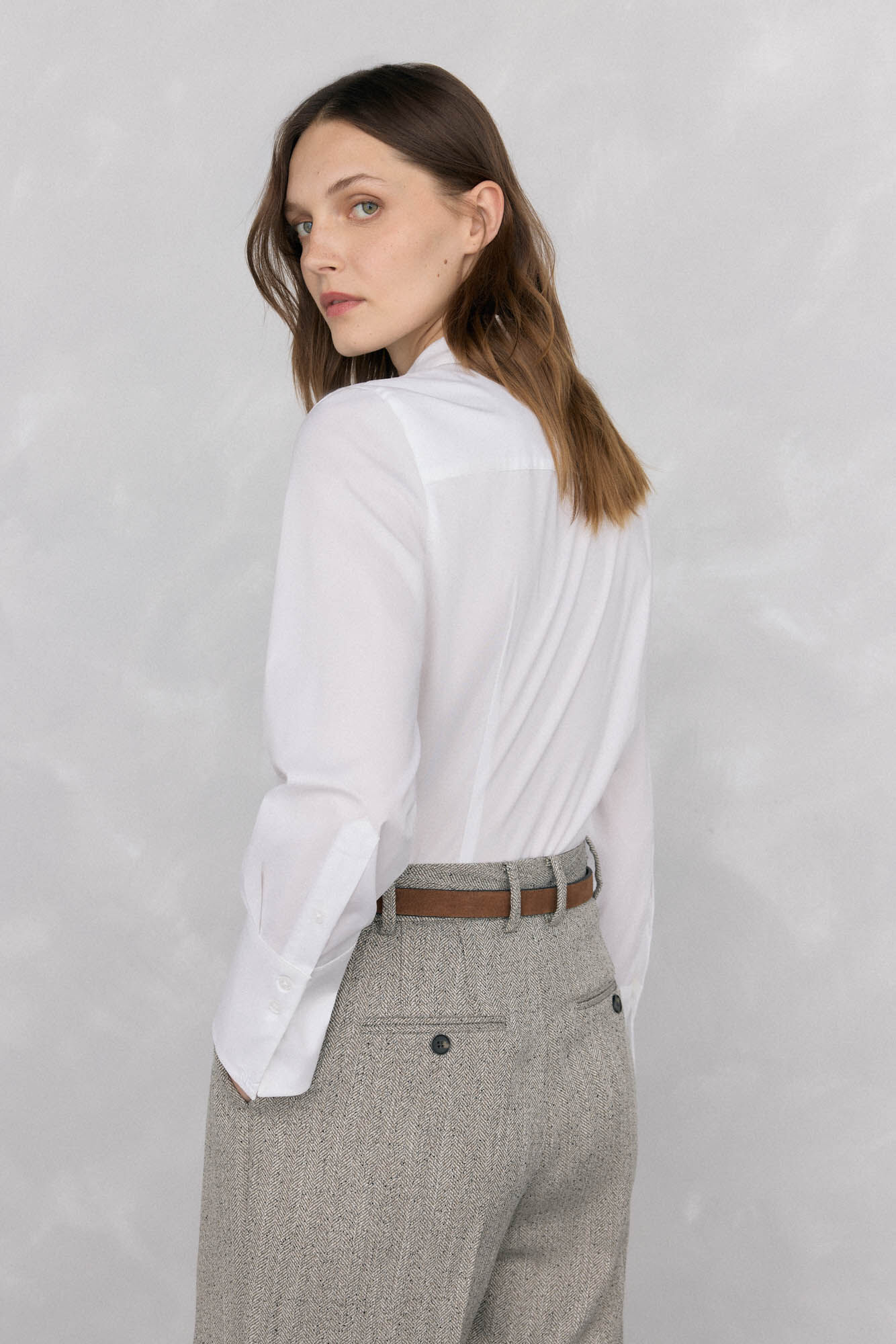 Pedro del Hierro Camisa b&aacute;sica easy iron Blanco