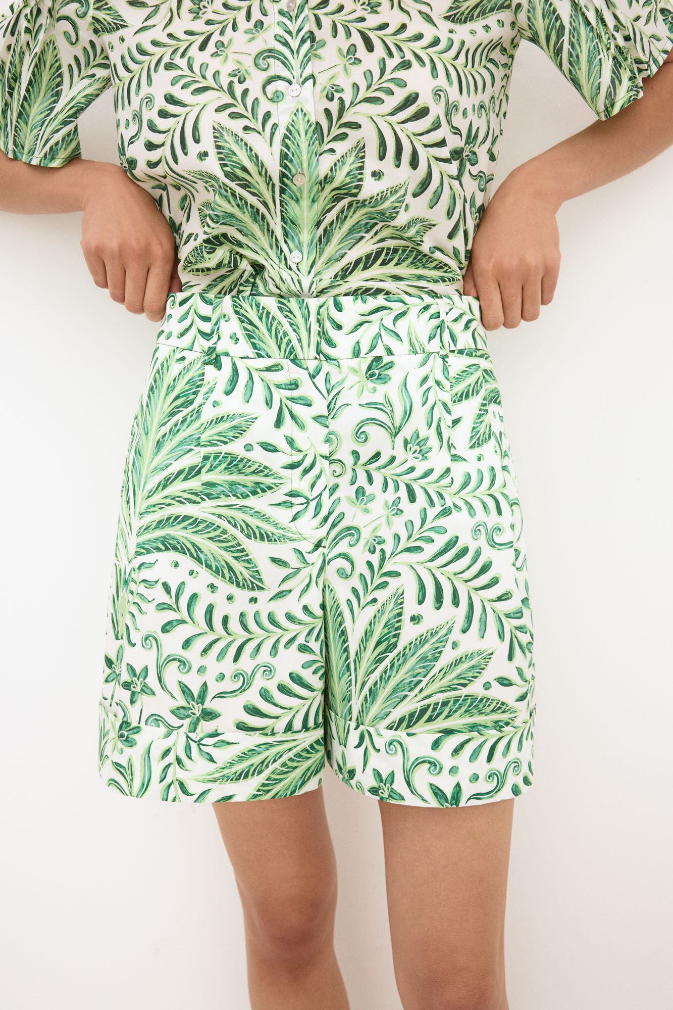 Pedro del Hierro Bermudas cl&aacute;sicas Verde