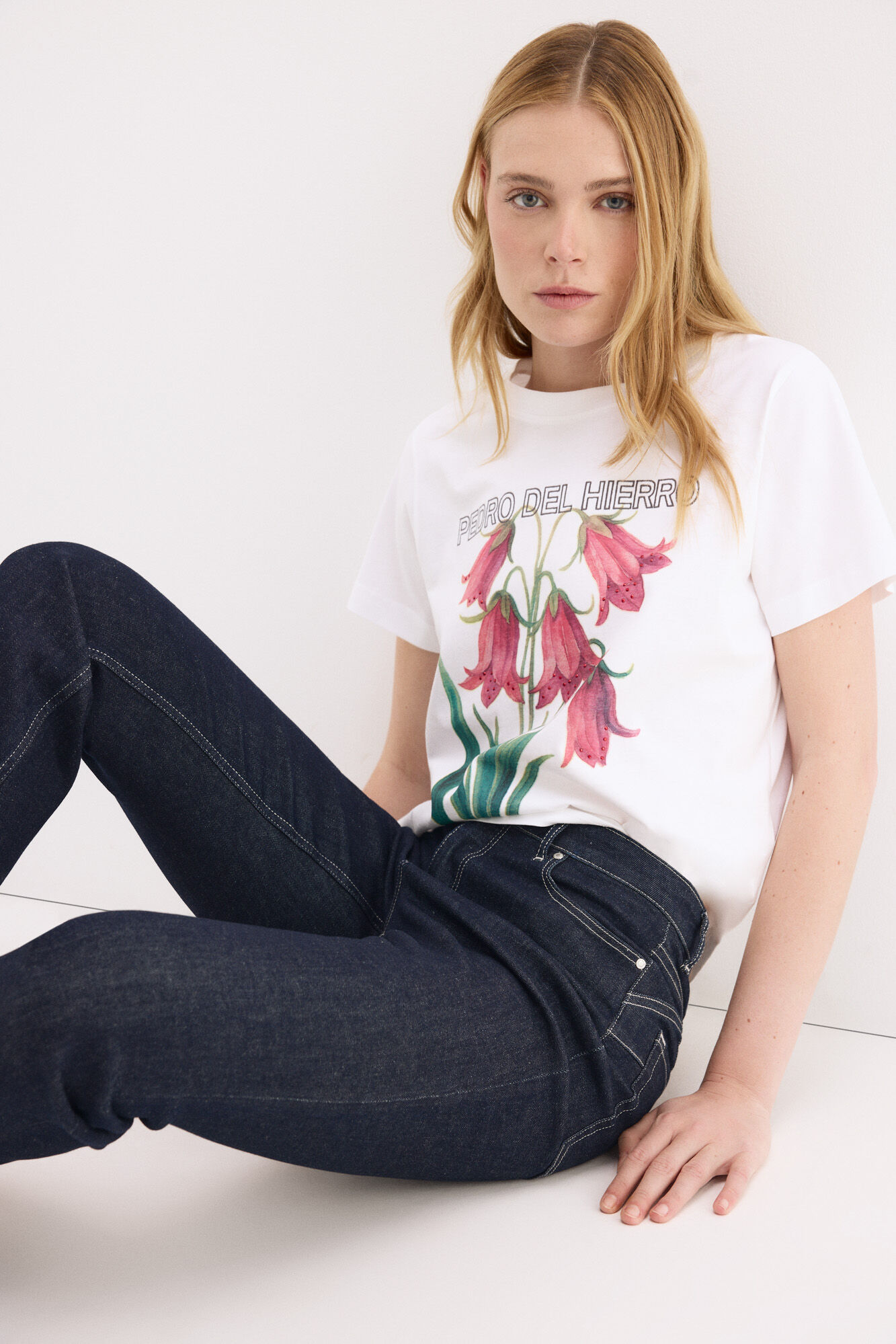 Pedro del Hierro Camiseta manga corta estampada