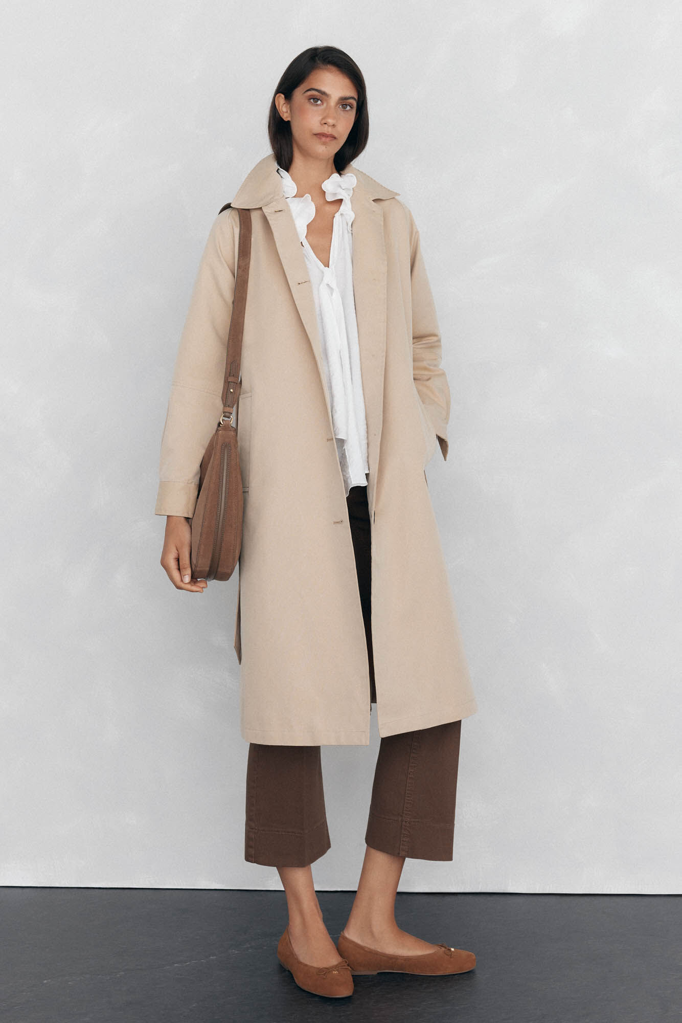 Pedro del Hierro Blusa holgada lisa Blanco