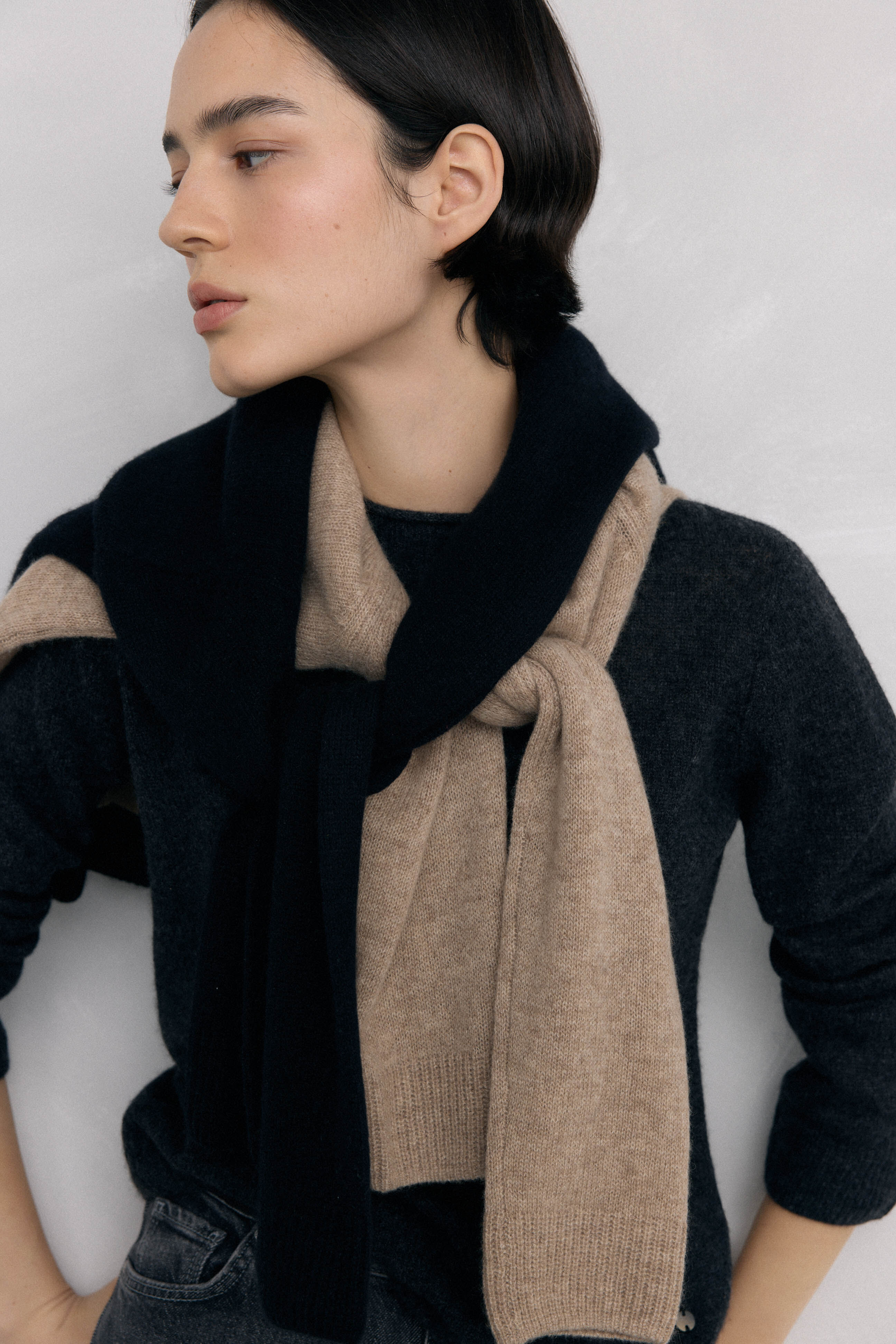 Pedro del Hierro Jersey cashmere Beige