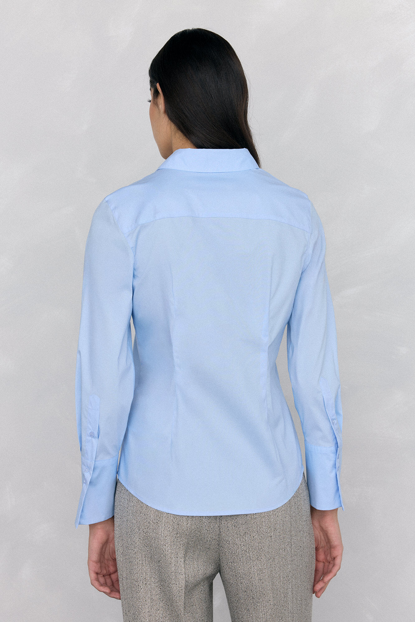 Pedro del Hierro Camisa b&aacute;sica de f&aacute;cil planchado Azul