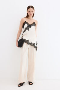 Pedro del Hierro Pantal&oacute;n wide leg