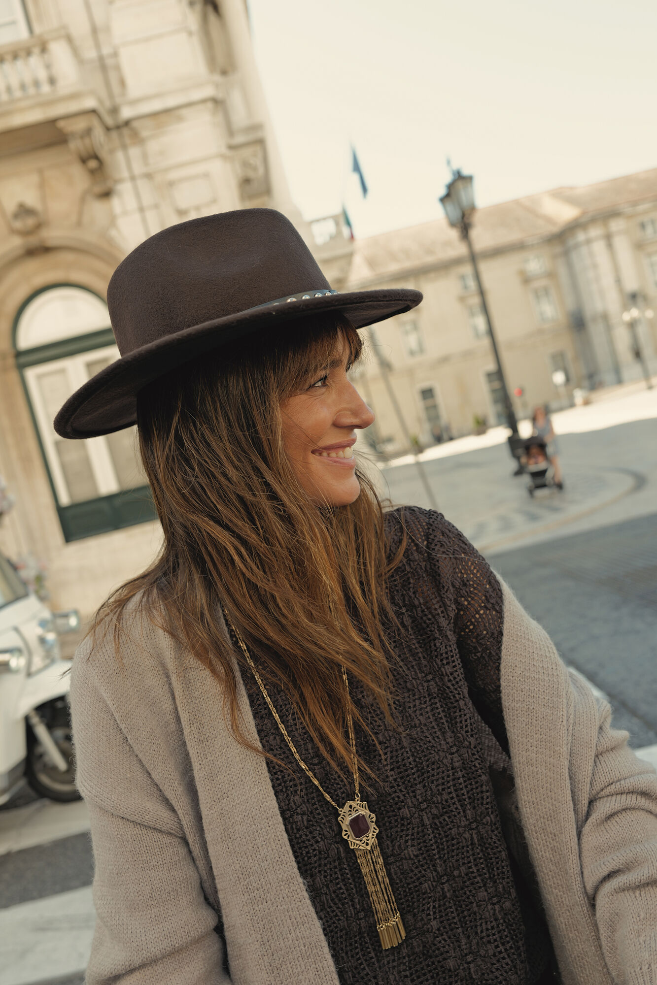 Slowlove Sombrero tachuelas