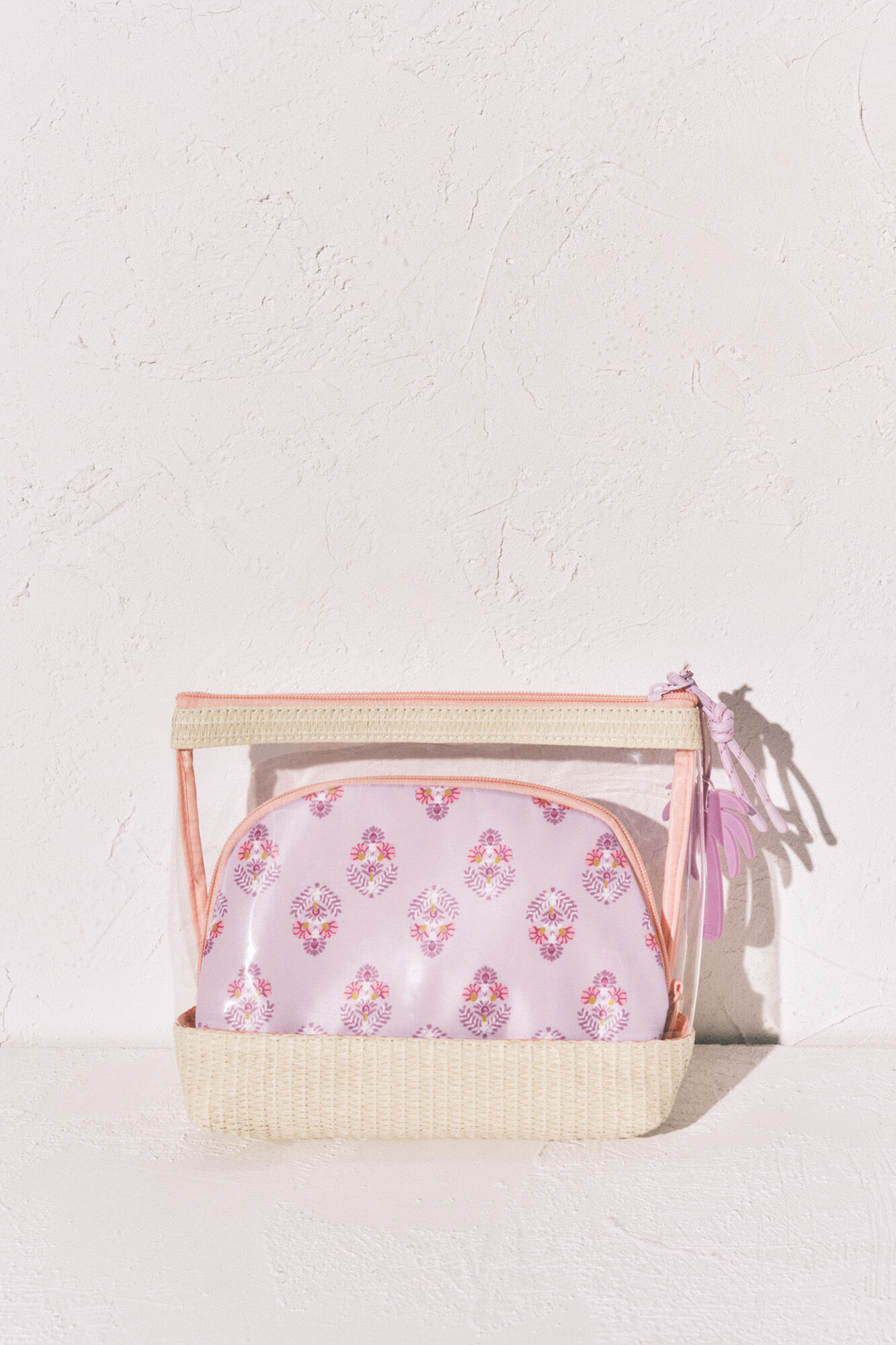 Women'secret Pack 3 neceseres transparentes y estampados estampado