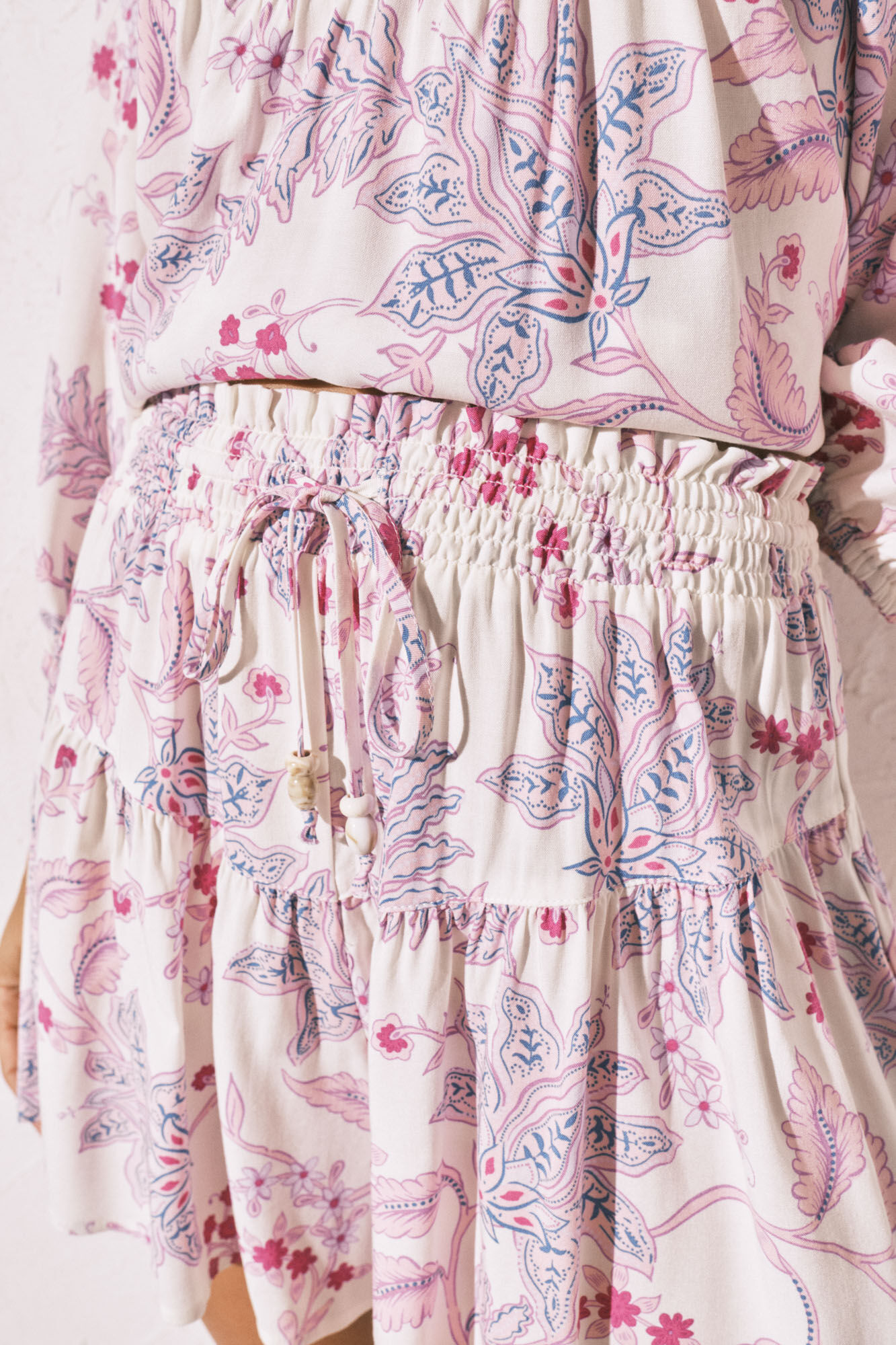 Women'secret Conjunto de falda y playera de dormir estampadas estampado
