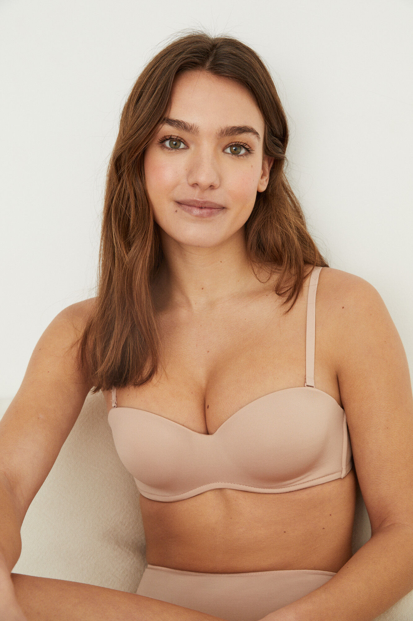 Women'secret ELEGANT Brasier sin tirantes microfibra nude