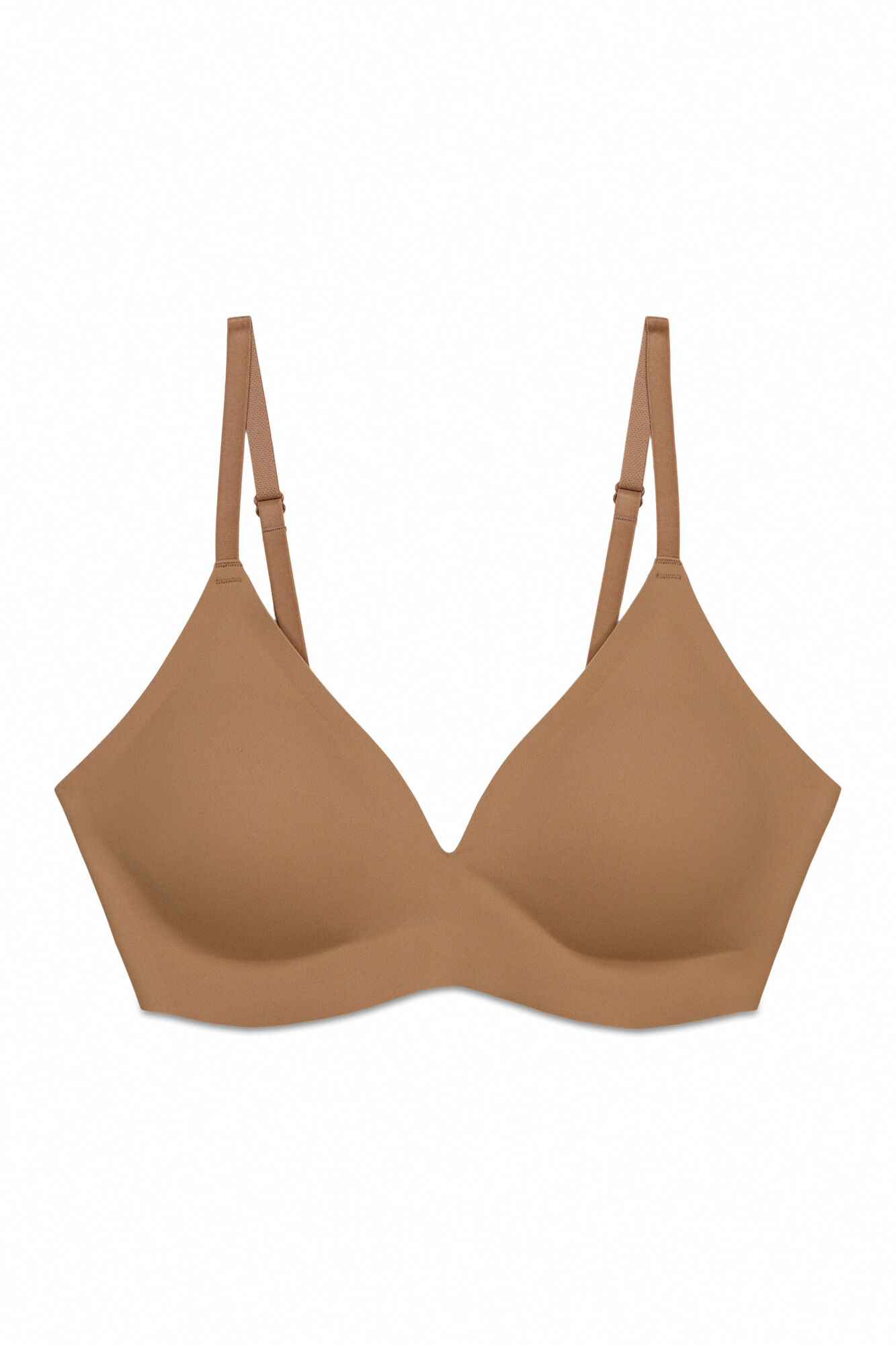 Women'secret NAKED Brasier triangular top toffee  caf&eacute;